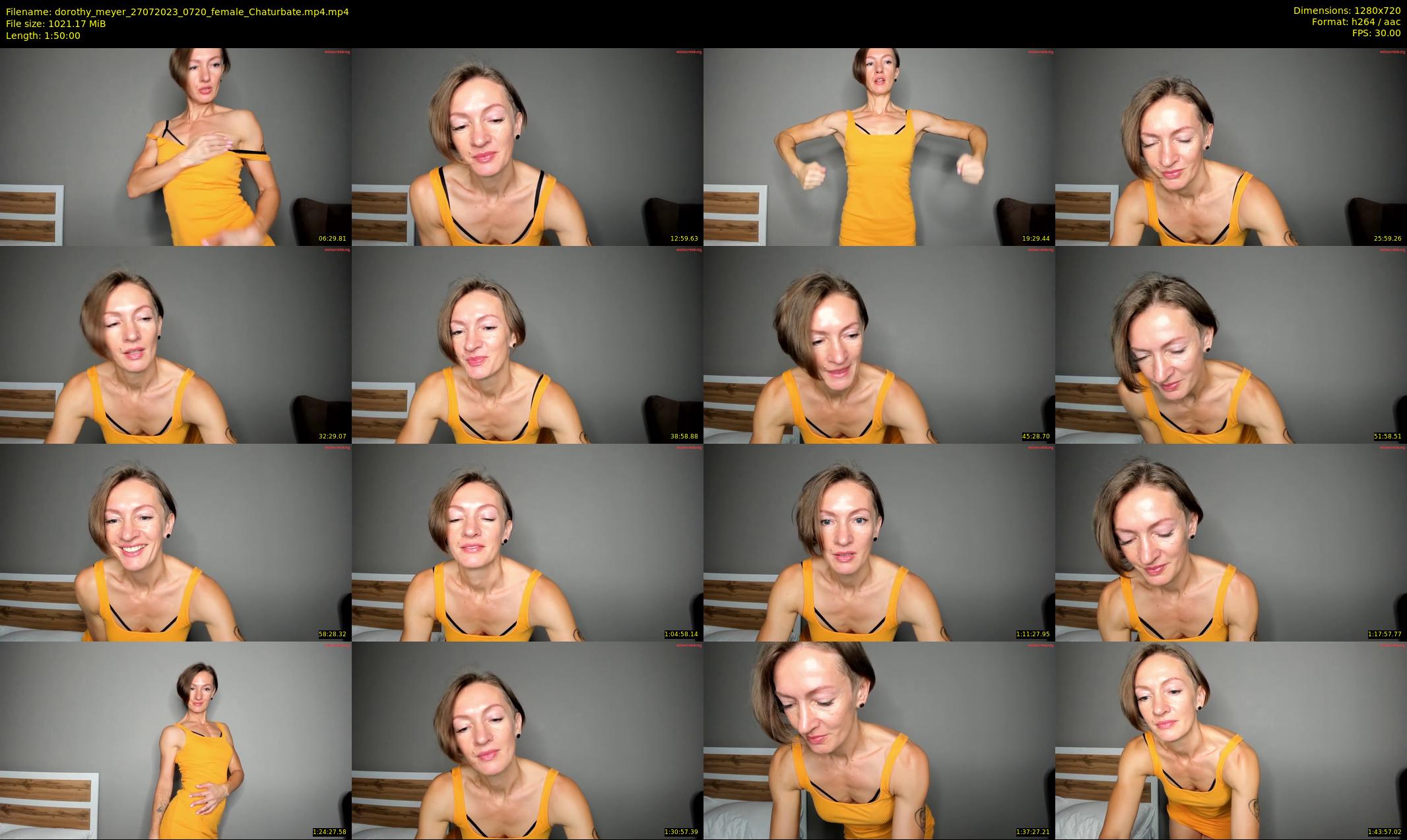 dorothy_meyer — 110 minute Chaturbate female cam show recording, 720p, Jul 27, 2023