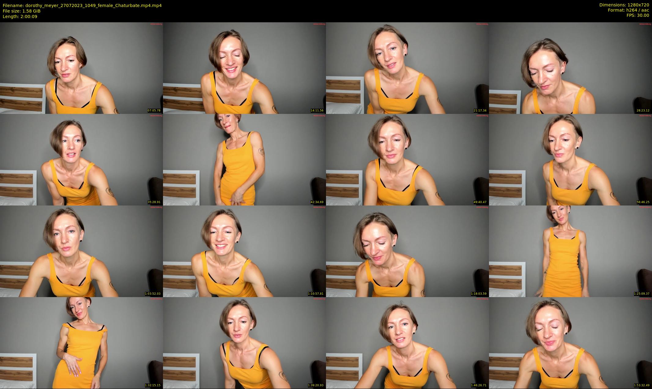 dorothy_meyer — 121 minute Chaturbate female cam show recording, 720p, Jul 27, 2023