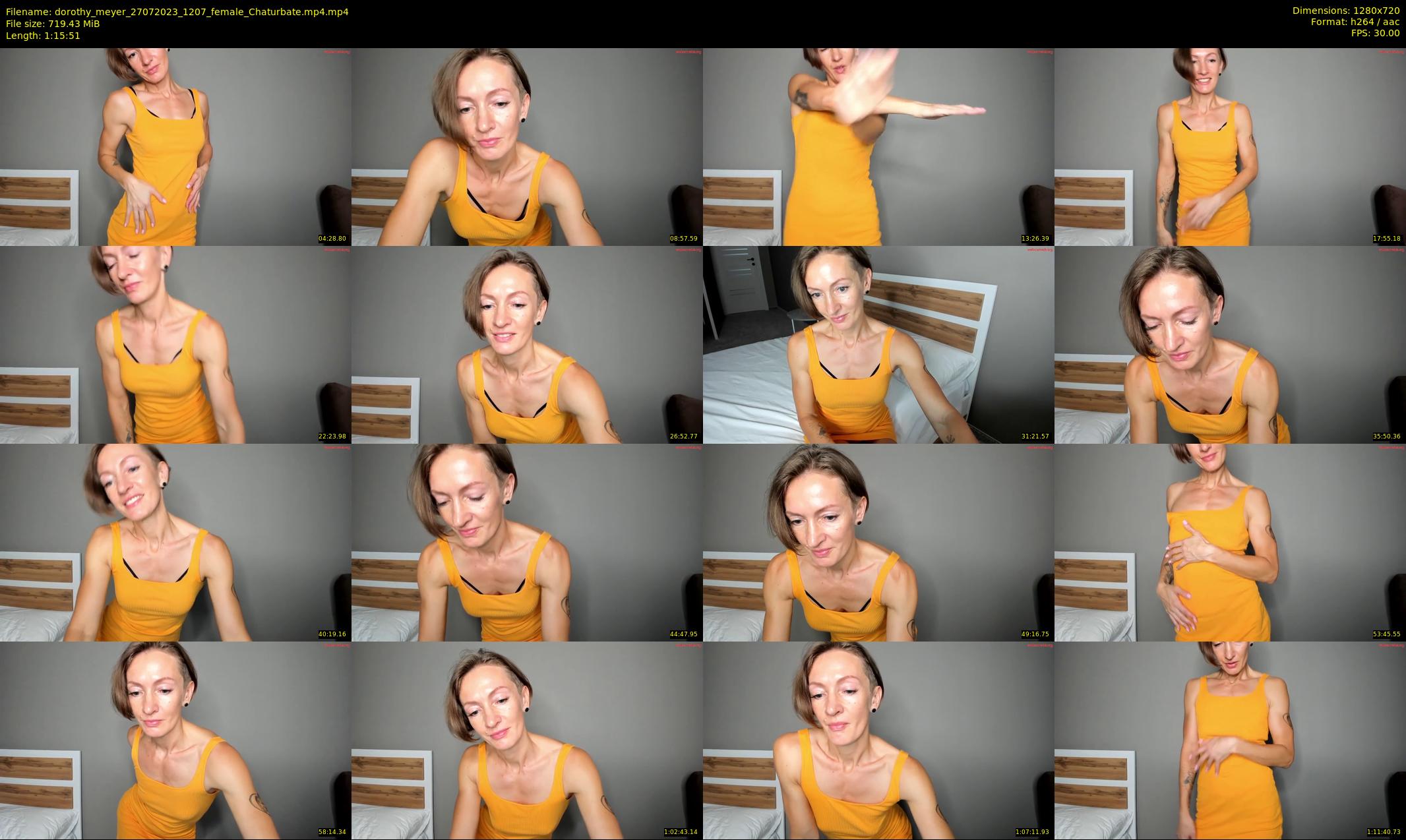 dorothy_meyer — 76 minute Chaturbate female cam show recording, 720p, Jul 27, 2023