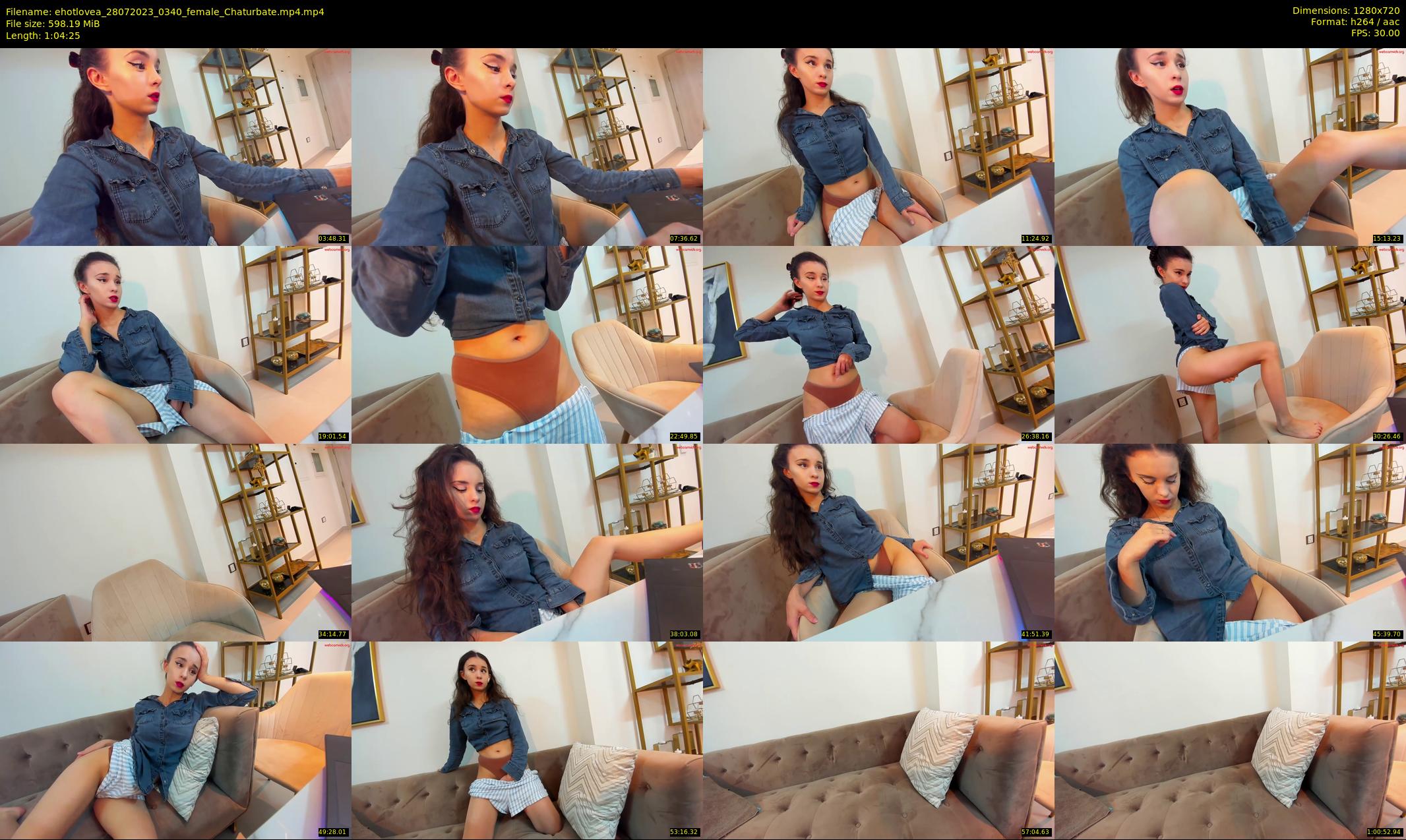 ehotlovea — 65 minute Chaturbate female cam show recording, 720p, Jul 28, 2023