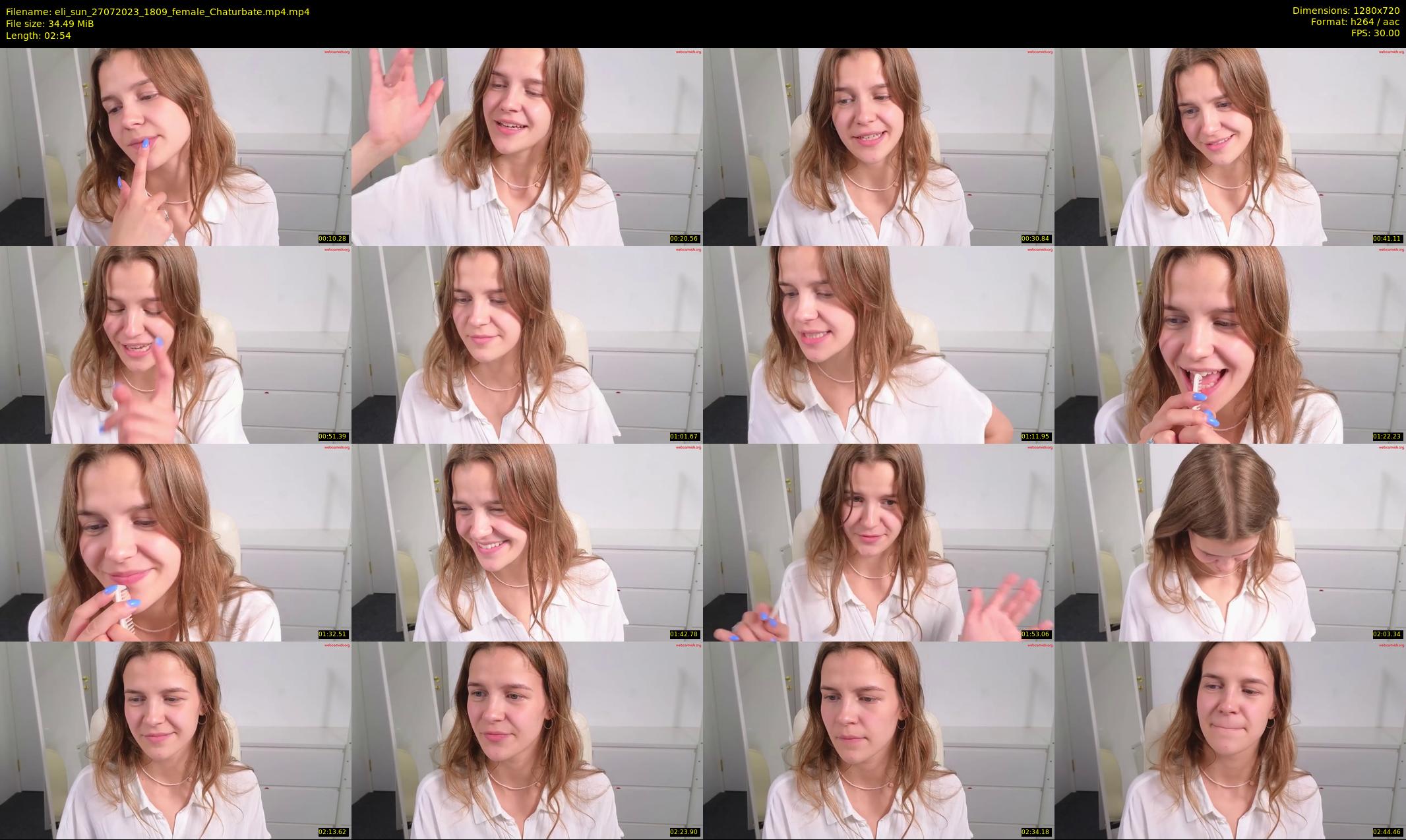 eli_sun — 3 minute Chaturbate female cam show recording, 720p, Jul 27, 2023