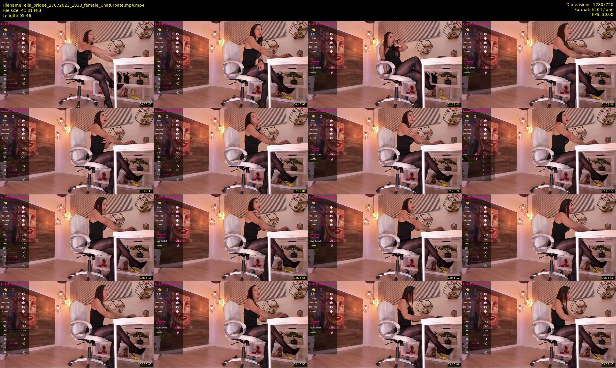 ella_pridee — 6 minute Chaturbate female cam show recording, 720p, Jul 27, 2023