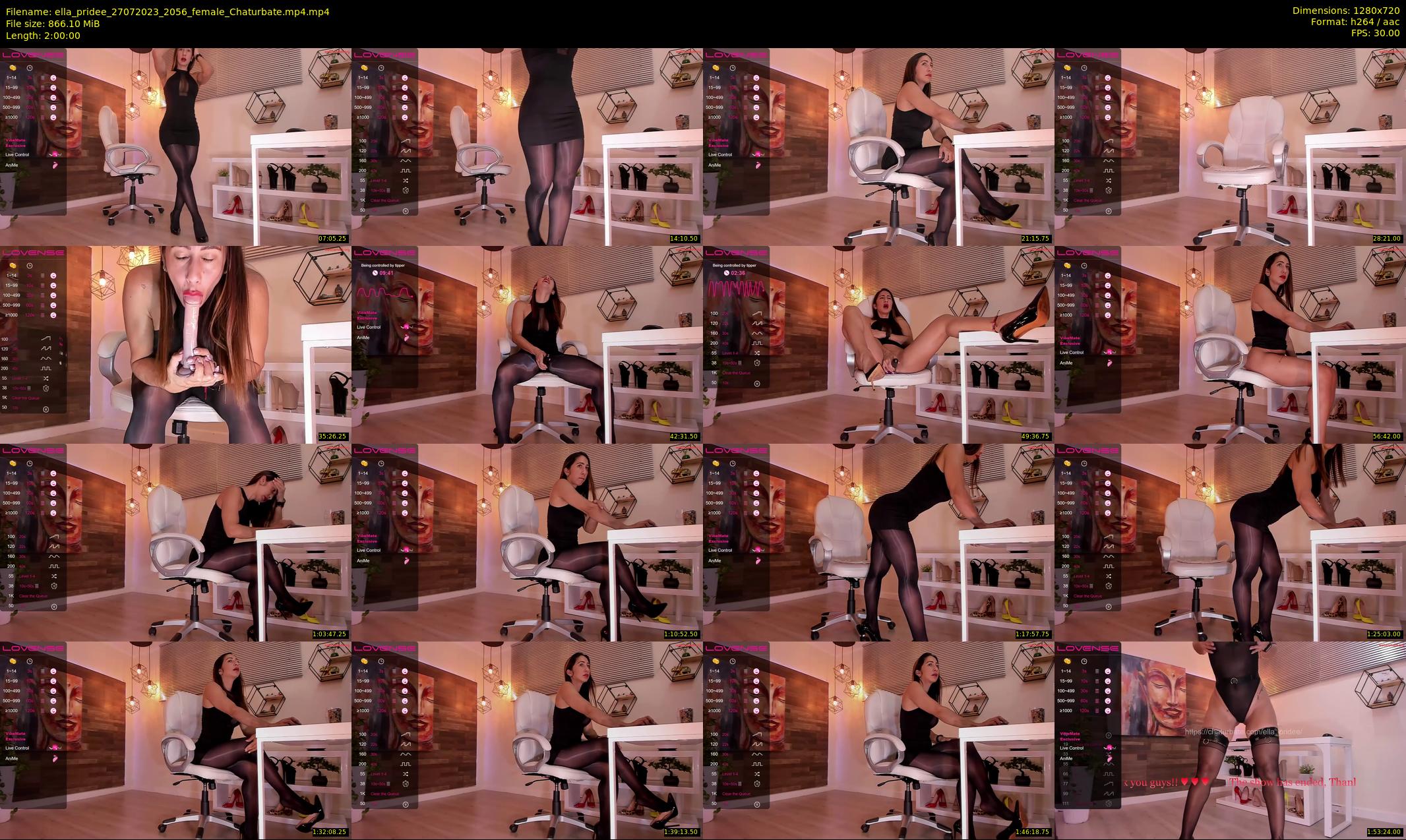 ella_pridee — 120 minute Chaturbate female cam show recording, 720p, Jul 27, 2023
