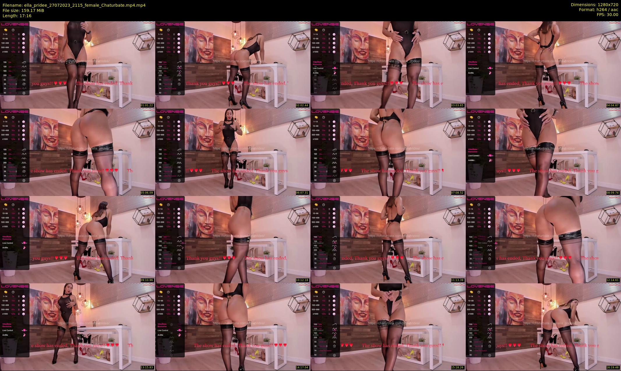 ella_pridee — 18 minute Chaturbate female cam show recording, 720p, Jul 27, 2023