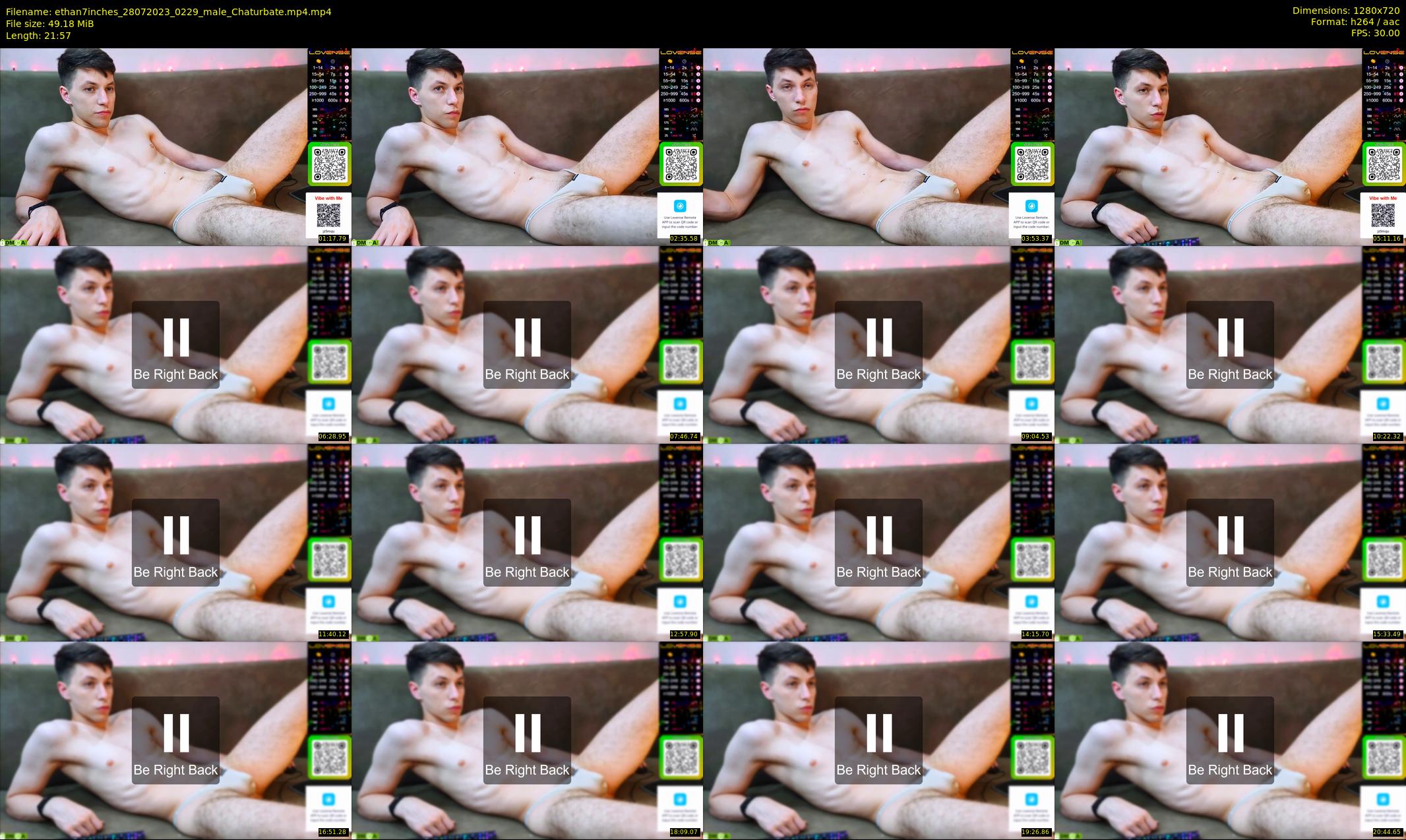ethan7inches — 22 minute Chaturbate male cam show recording, 720p, Jul 28, 2023