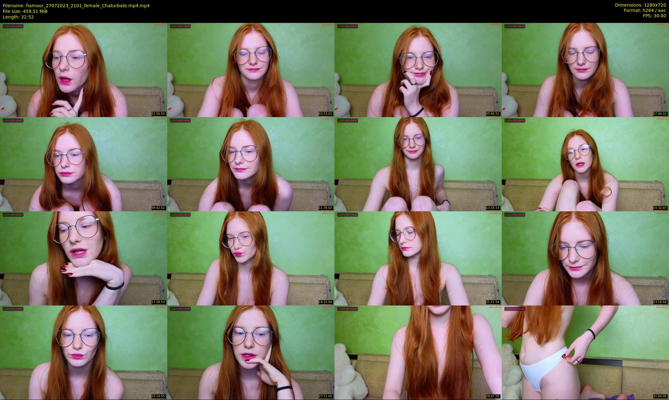 fiamoor — 33 minute Chaturbate female cam show recording, 720p, Jul 27, 2023