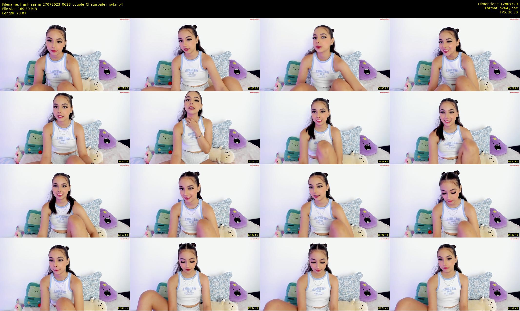 frank_sasha — 24 minute Chaturbate couple cam show recording, 720p, Jul 27, 2023