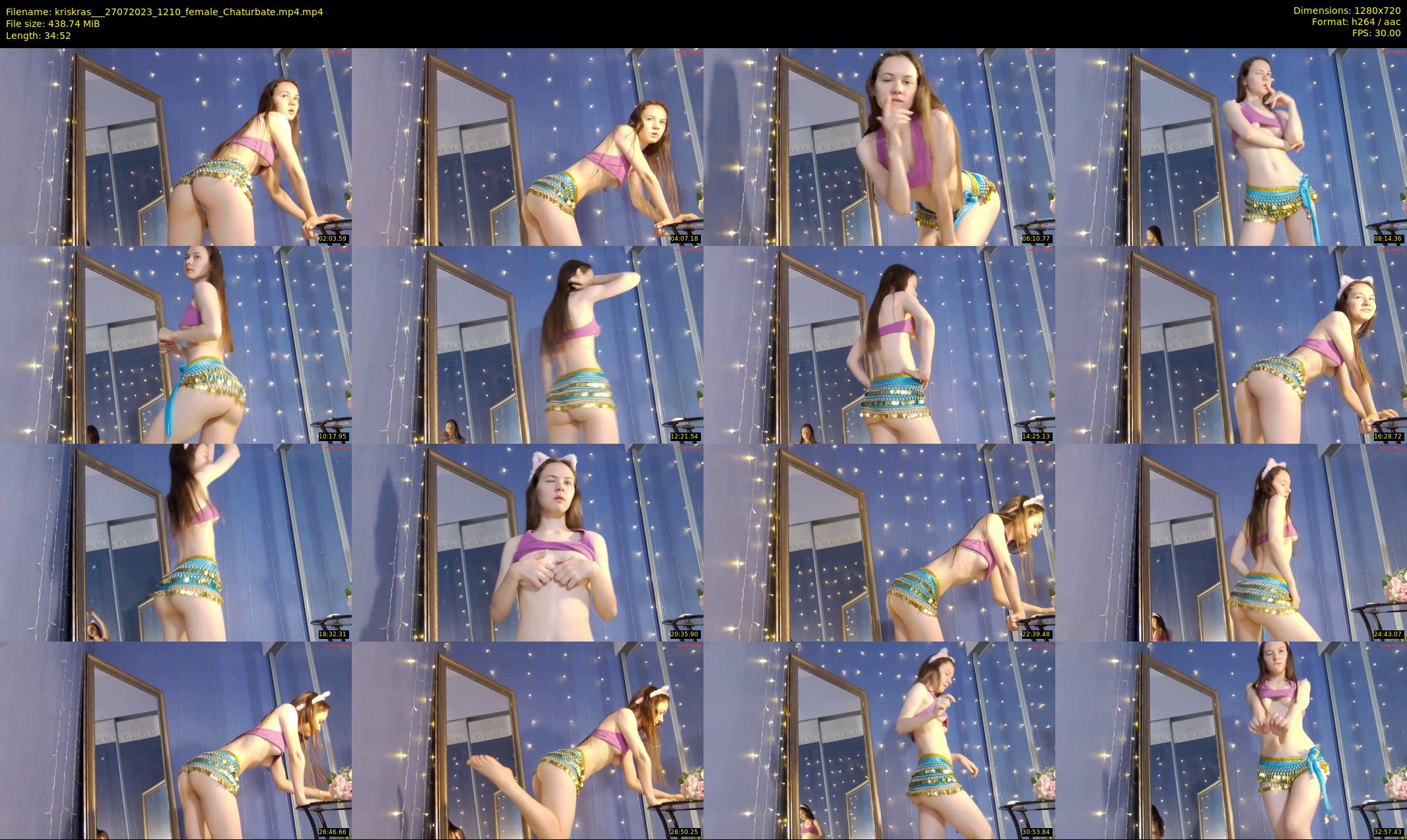 kriskras__ — 35 minute Chaturbate female cam show recording, 720p, Jul 27, 2023