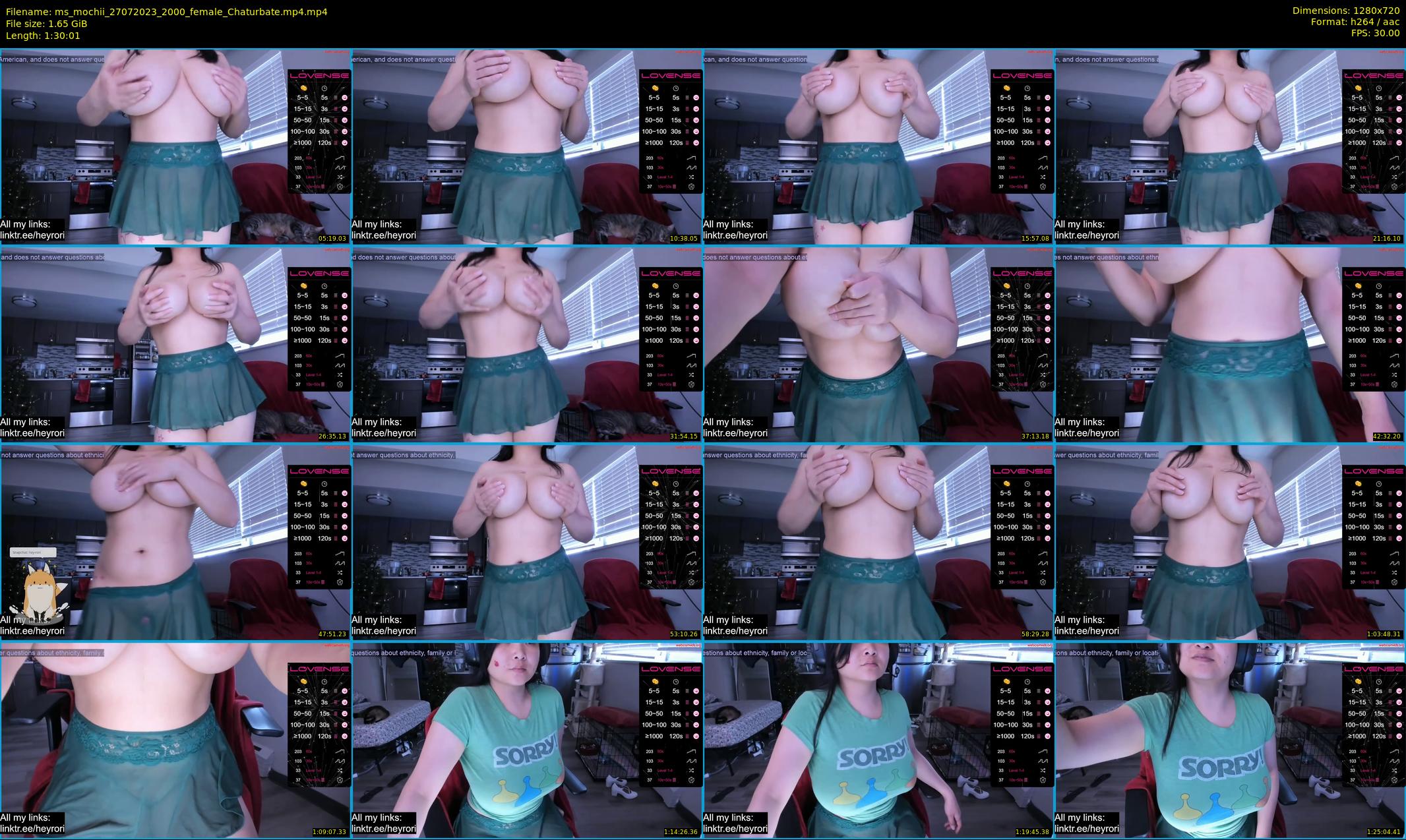 ms_mochii — 91 minute Chaturbate female cam show recording, 720p, Jul 27, 2023