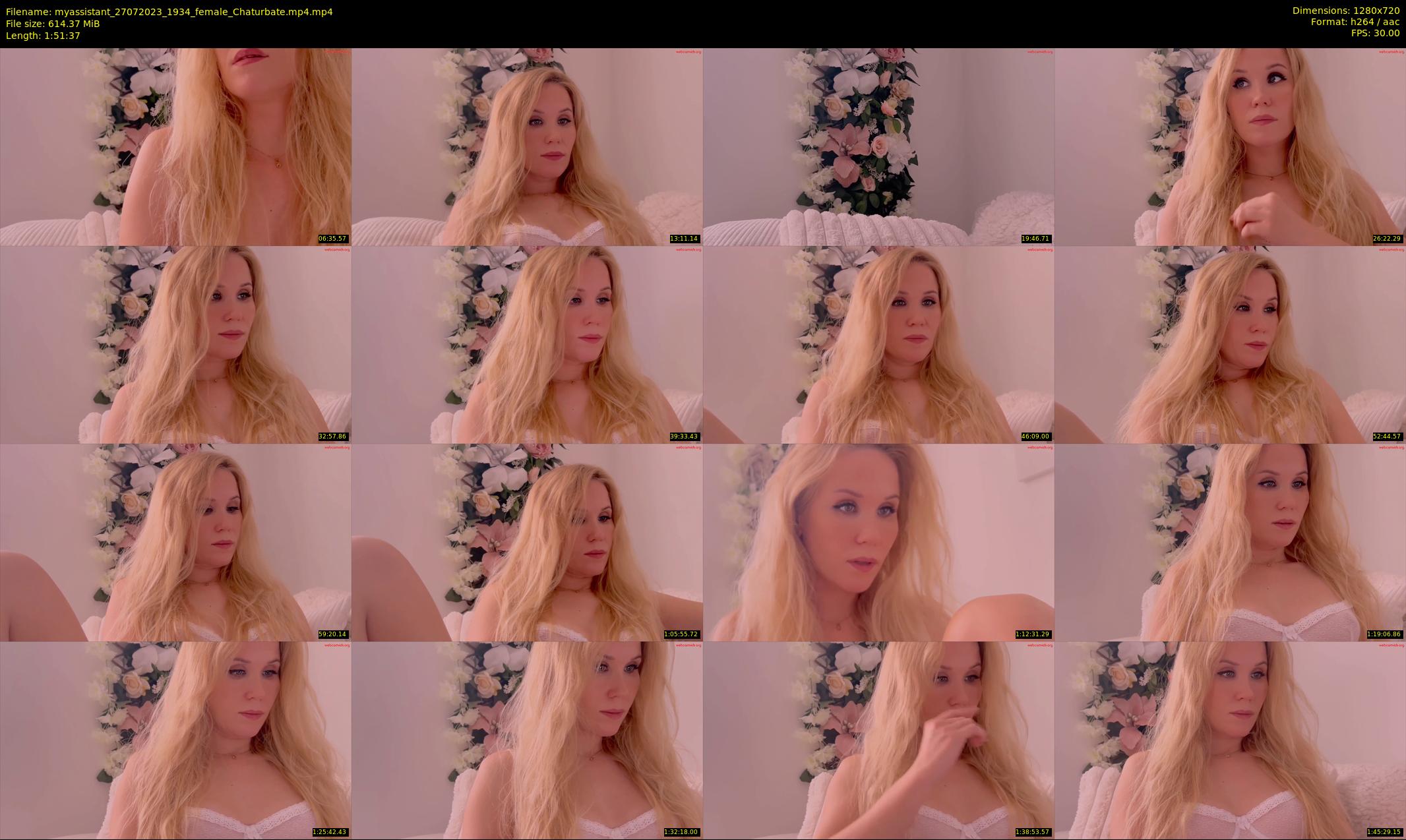myassistant — 112 minute Chaturbate female cam show recording, 720p, Jul 27, 2023