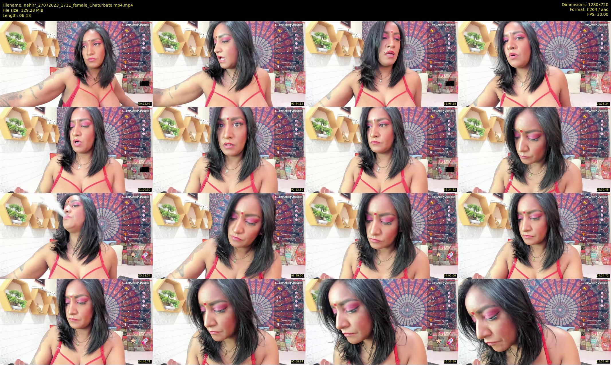 nahirr — 7 minute Chaturbate female cam show recording, 720p, Jul 27, 2023