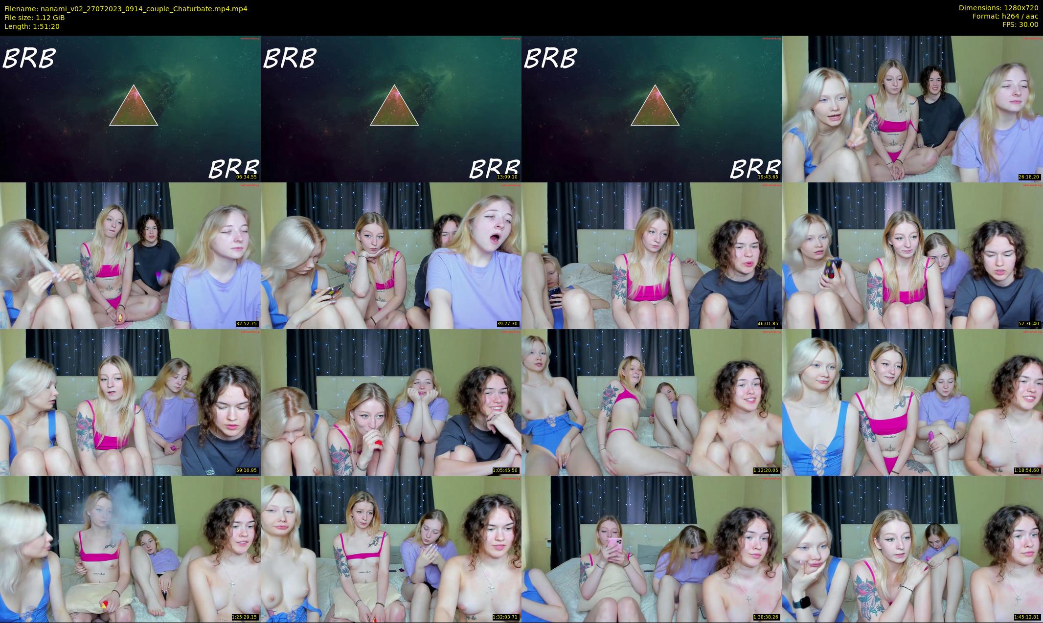 nanami_v02 — 112 minute Chaturbate couple cam show recording, 720p, Jul 27, 2023