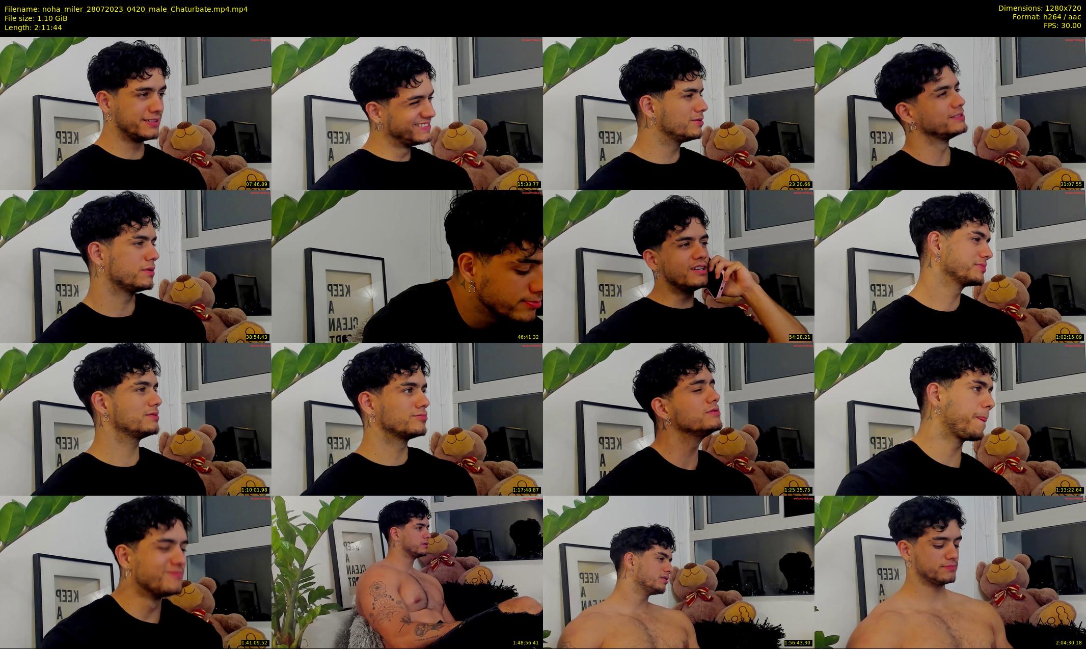 noha_miler — 132 minute Chaturbate male cam show recording, 720p, Jul 28, 2023