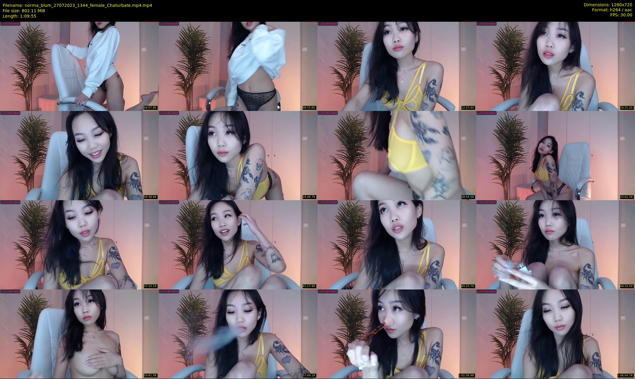 norma_blum — 70 minute Chaturbate female cam show recording, 720p, Jul 27, 2023