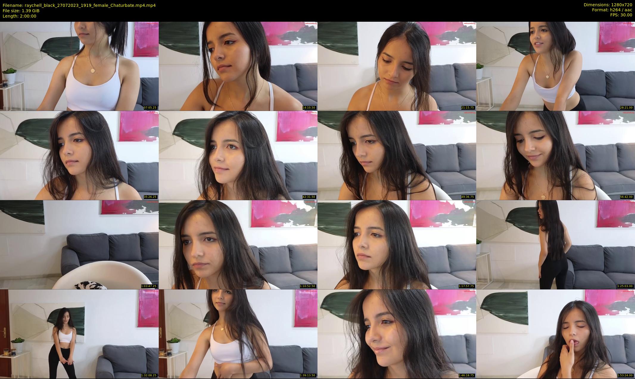 raychell_black — 120 minute Chaturbate female cam show recording, 720p, Jul 27, 2023