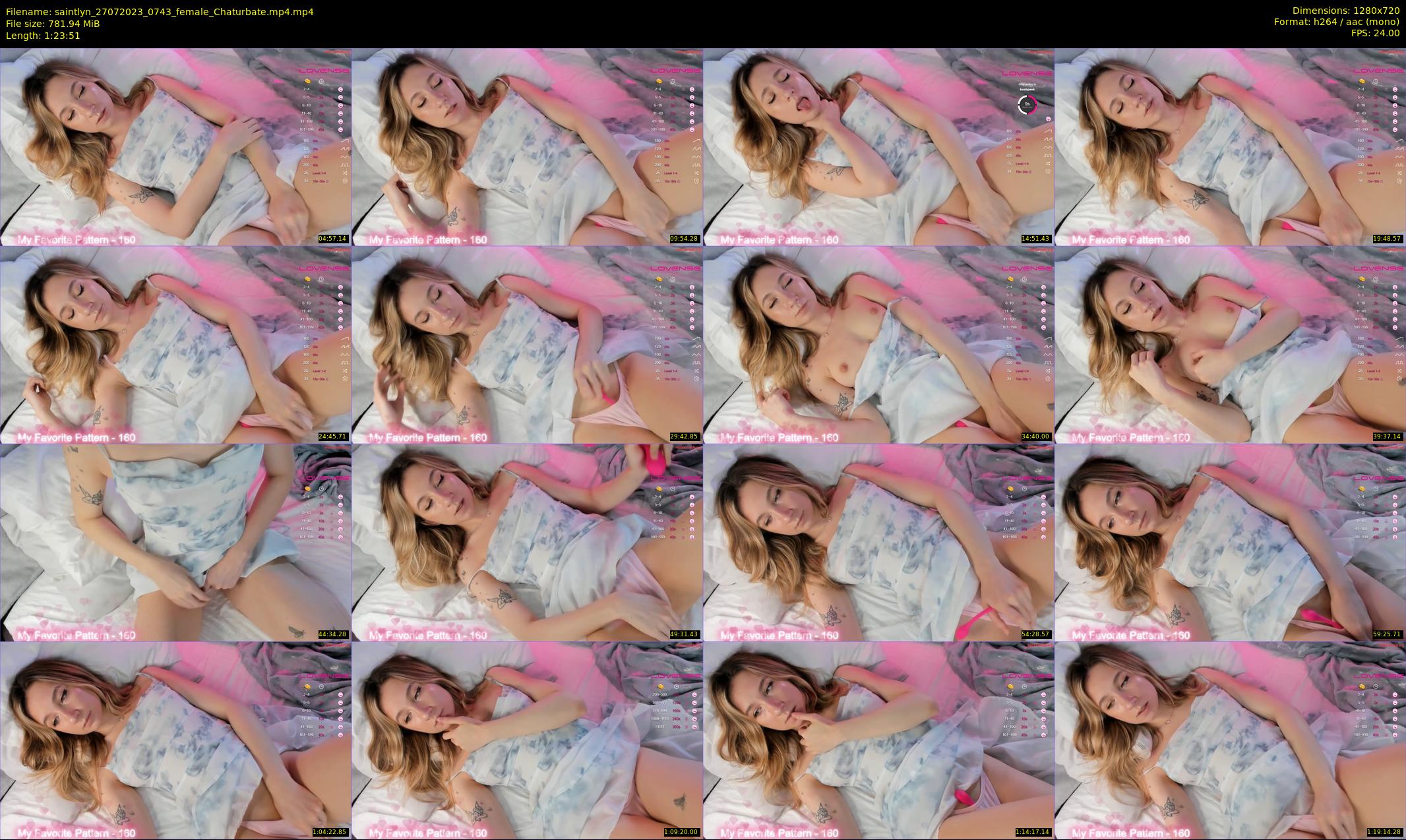 saintlyn — 84 minute Chaturbate female cam show recording, 720p, Jul 27, 2023