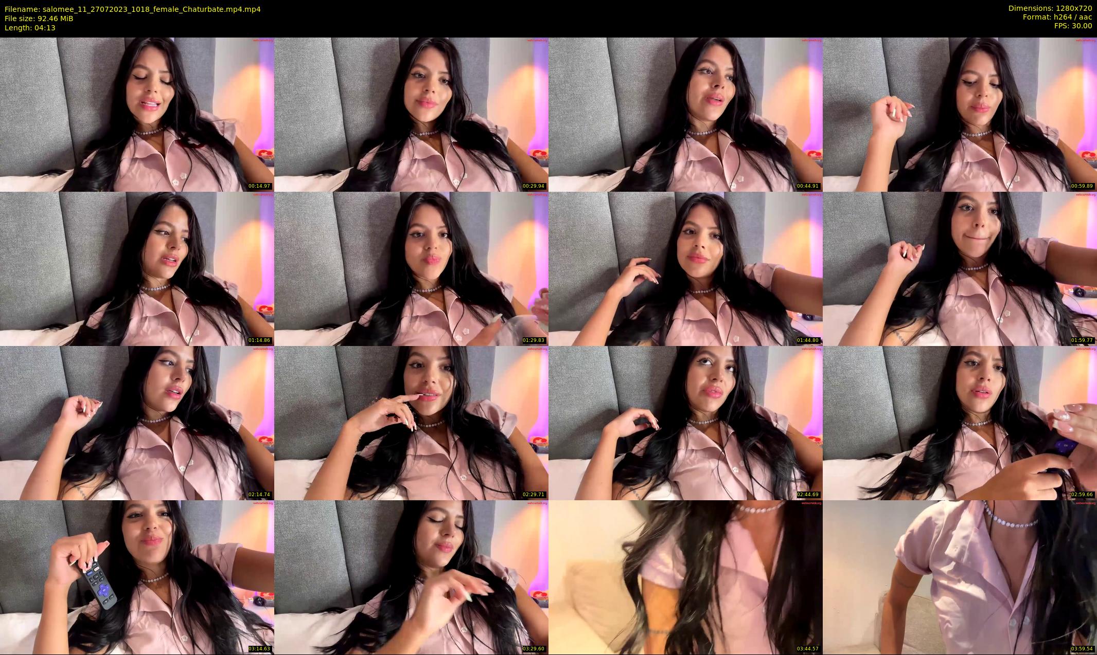 salomee_11 — 5 minute Chaturbate female cam show recording, 720p, Jul 27, 2023