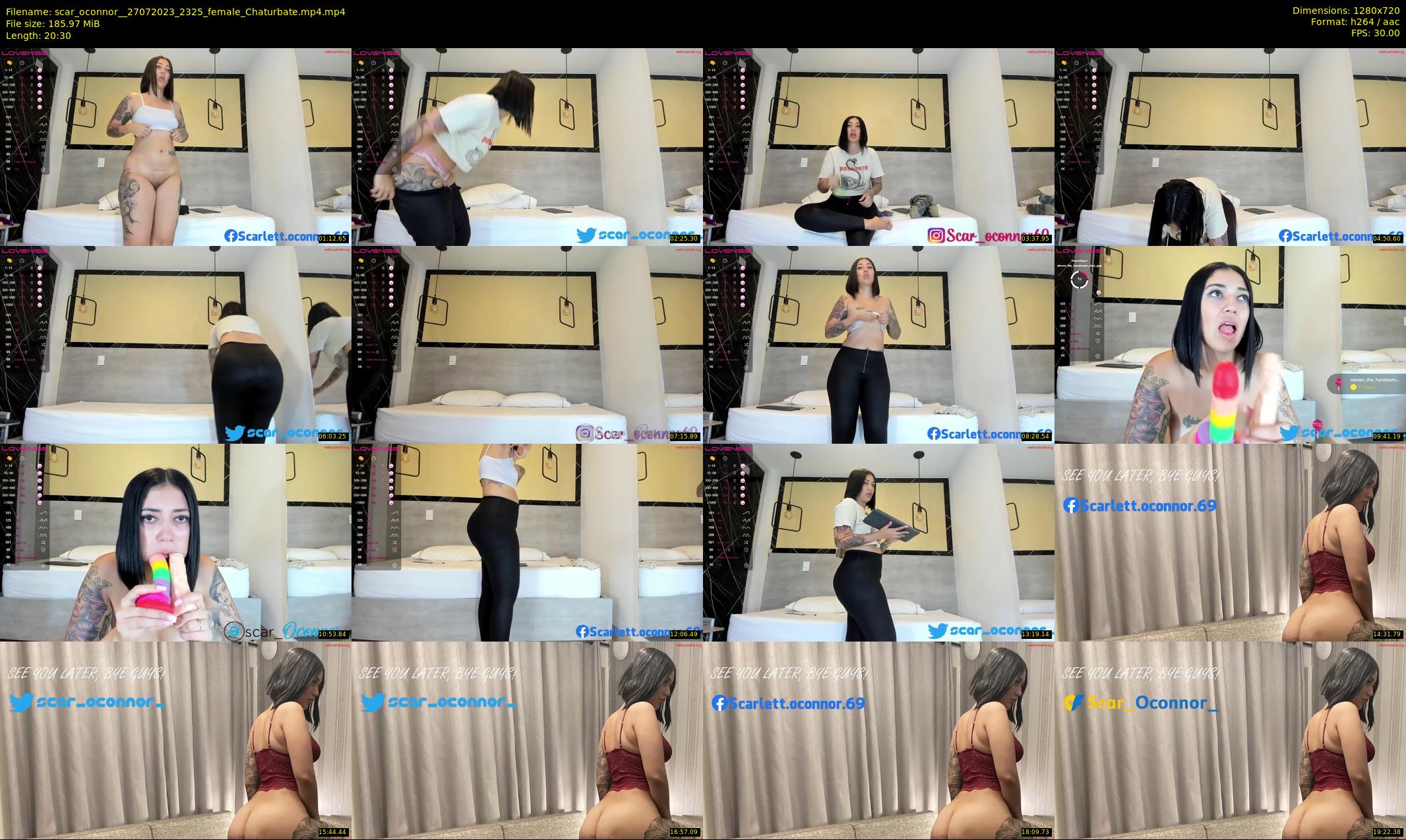 scar_oconnor_ — 21 minute Chaturbate female cam show recording, 720p, Jul 27, 2023