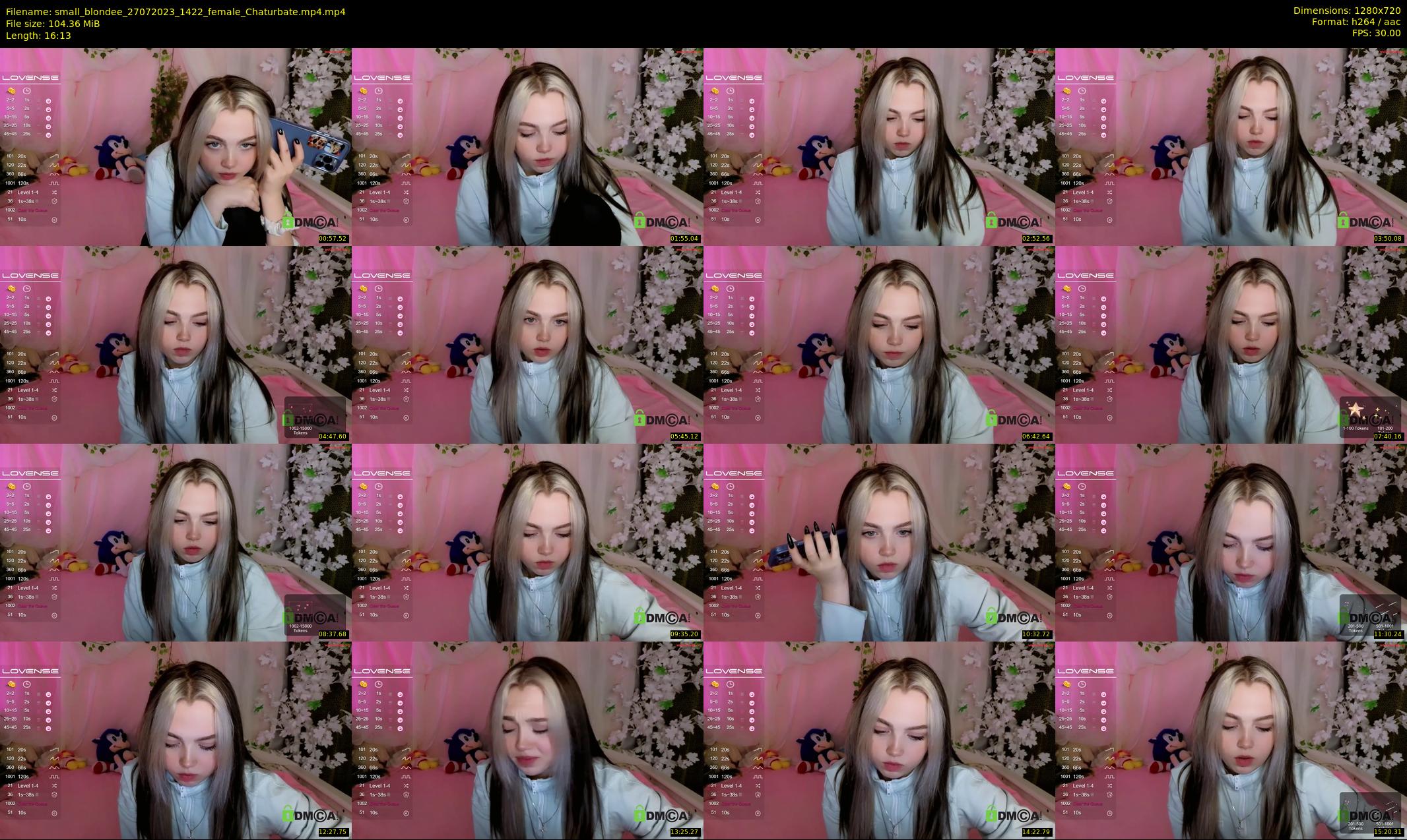 small_blondee — 17 minute Chaturbate female cam show recording, 720p, Jul 27, 2023