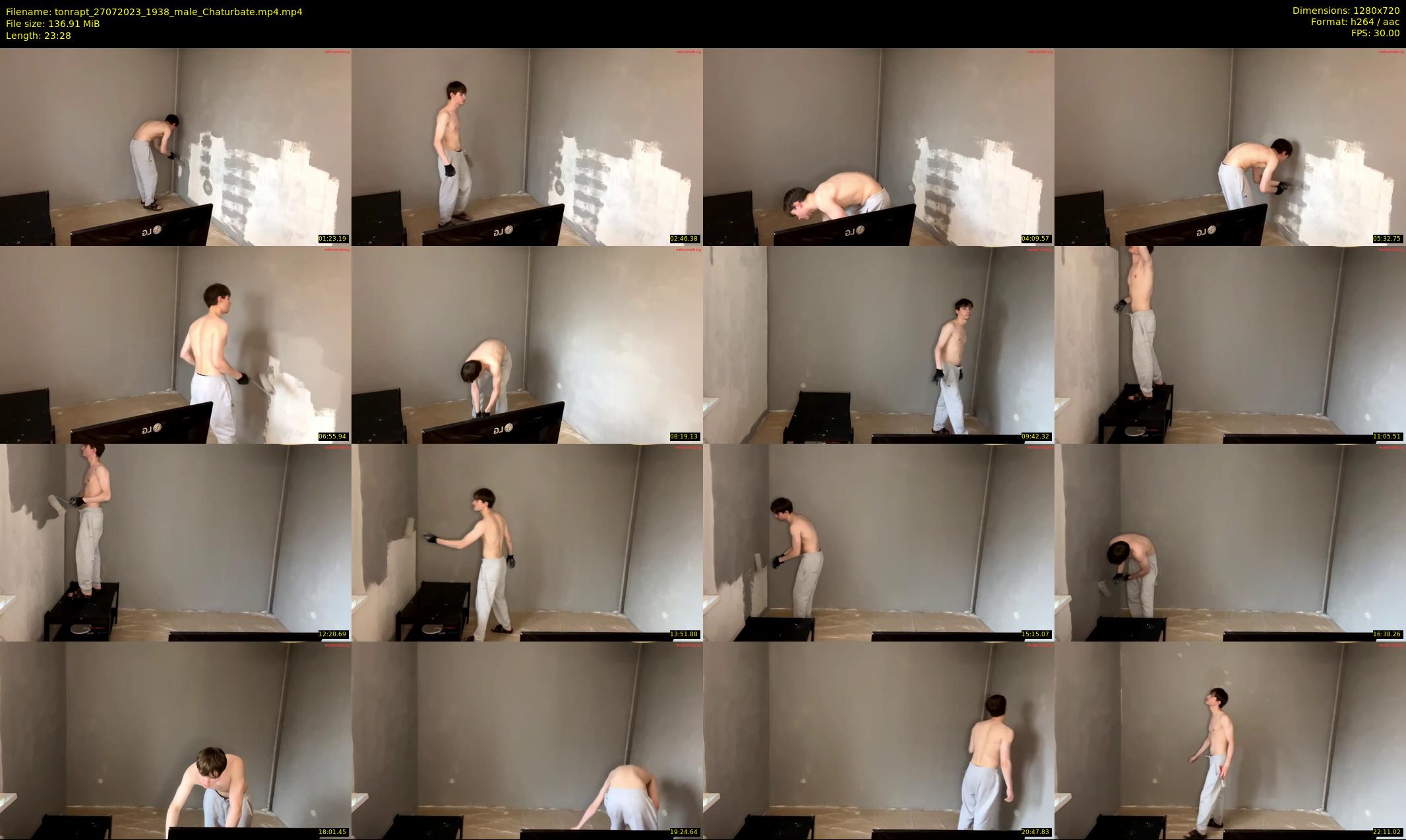 tonrapt — 24 minute Chaturbate male cam show recording, 720p, Jul 27, 2023