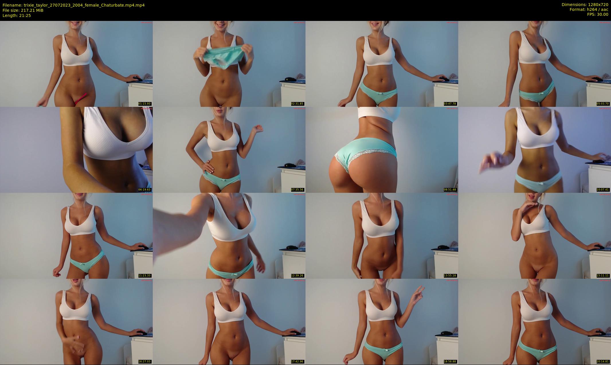 trixie_taylor — 22 minute Chaturbate female cam show recording, 720p, Jul 27, 2023