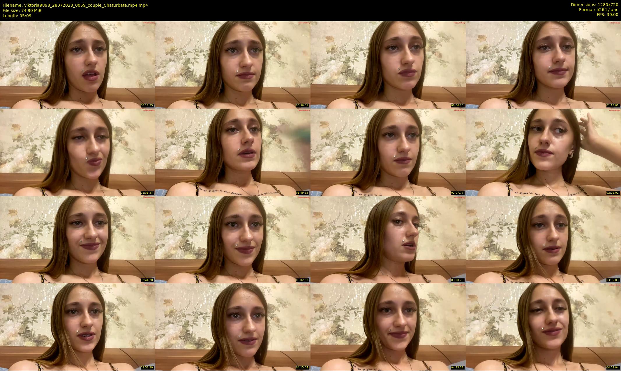 viktoria9898 — 6 minute Chaturbate couple cam show recording, 720p, Jul 28, 2023