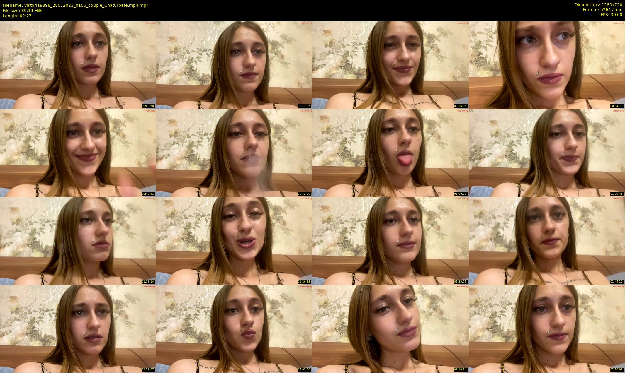 viktoria9898 — 3 minute Chaturbate couple cam show recording, 720p, Jul 28, 2023