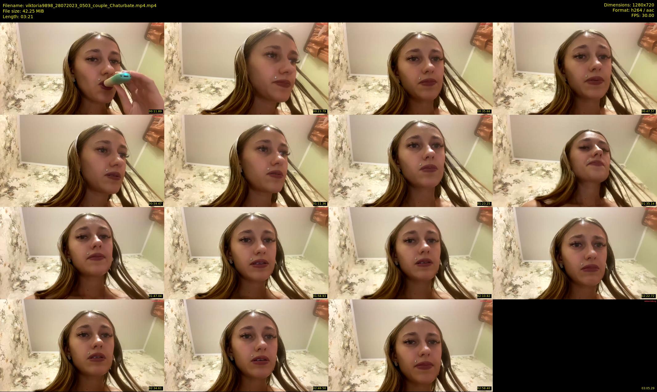 viktoria9898 — 4 minute Chaturbate couple cam show recording, 720p, Jul 28, 2023