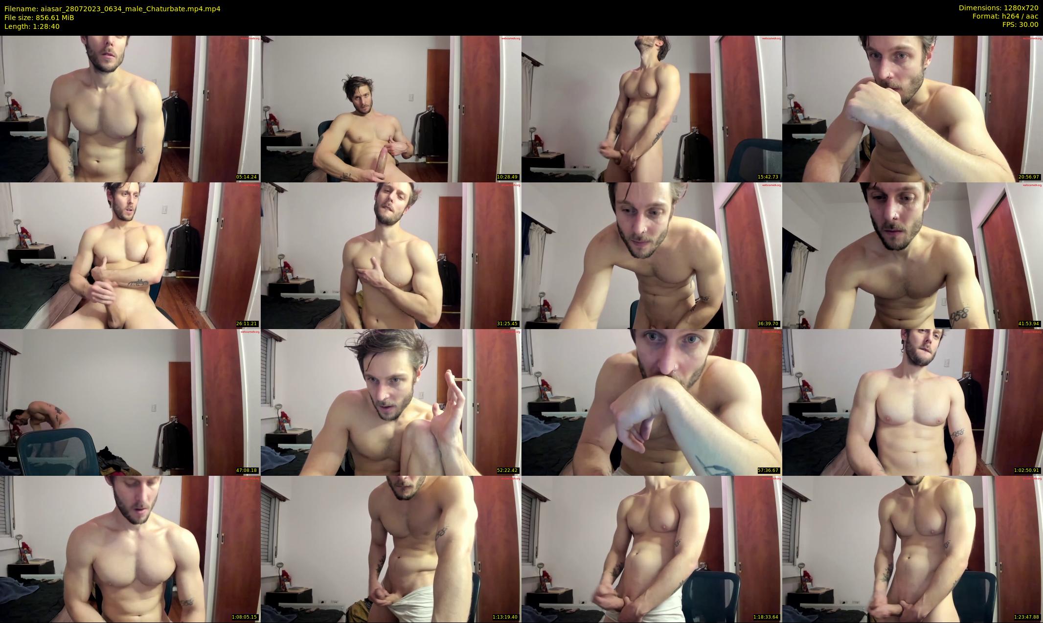 aiasar — 89 minute Chaturbate male cam show recording, 720p, Jul 28, 2023