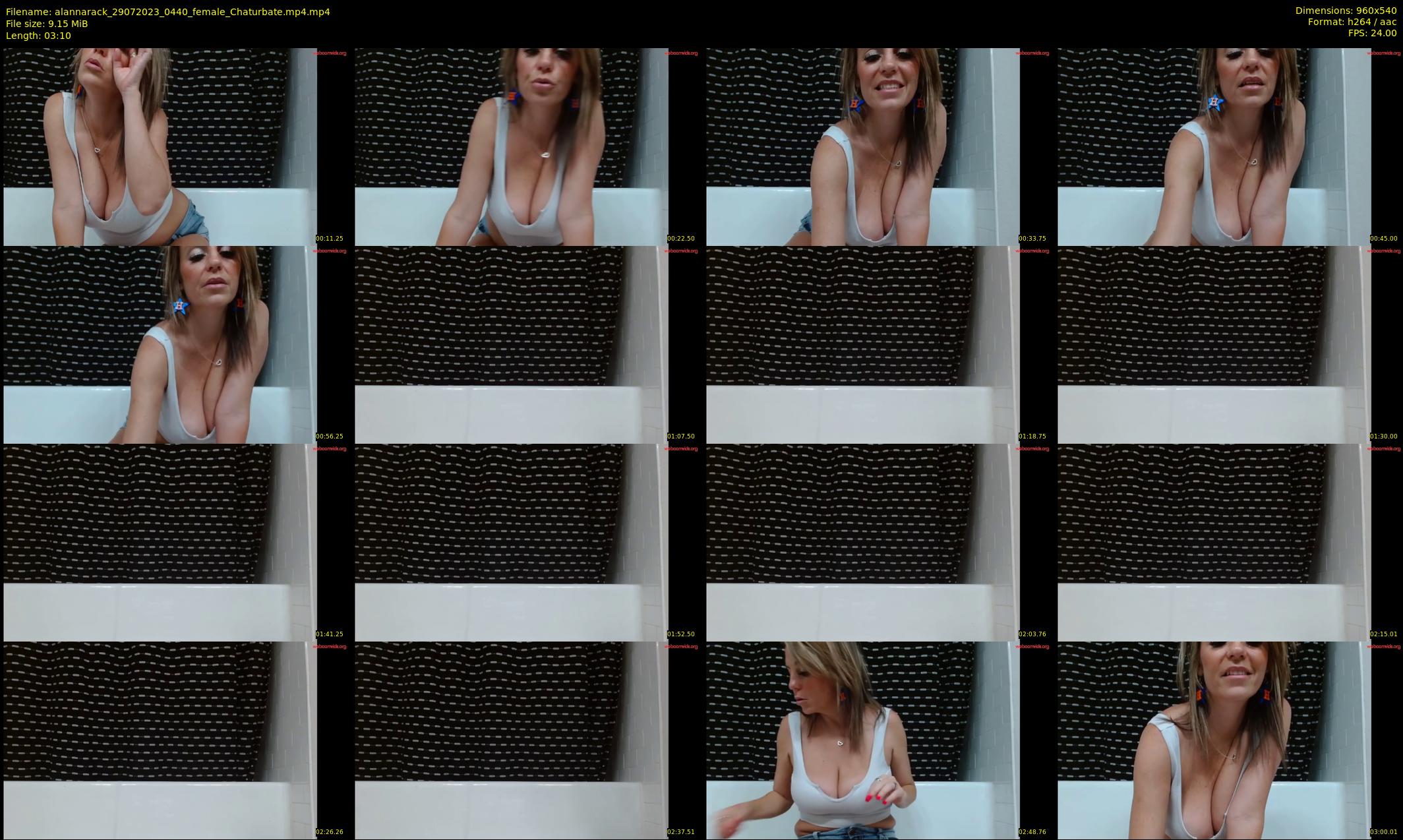 alannarack — 4 minute Chaturbate female cam show recording, 480p, Jul 29, 2023