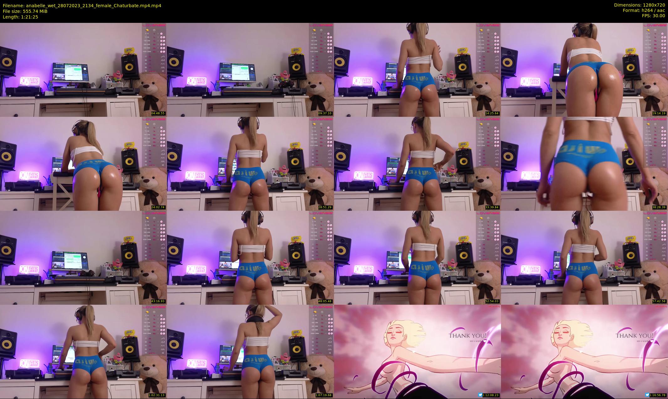 anabelle_wet — 82 minute Chaturbate female cam show recording, 720p, Jul 28, 2023