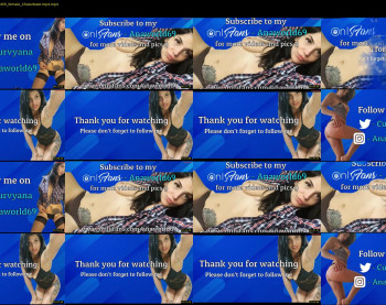 anaworld69 — 4 minute Chaturbate female cam show recording, 720p, Jul 28, 2023