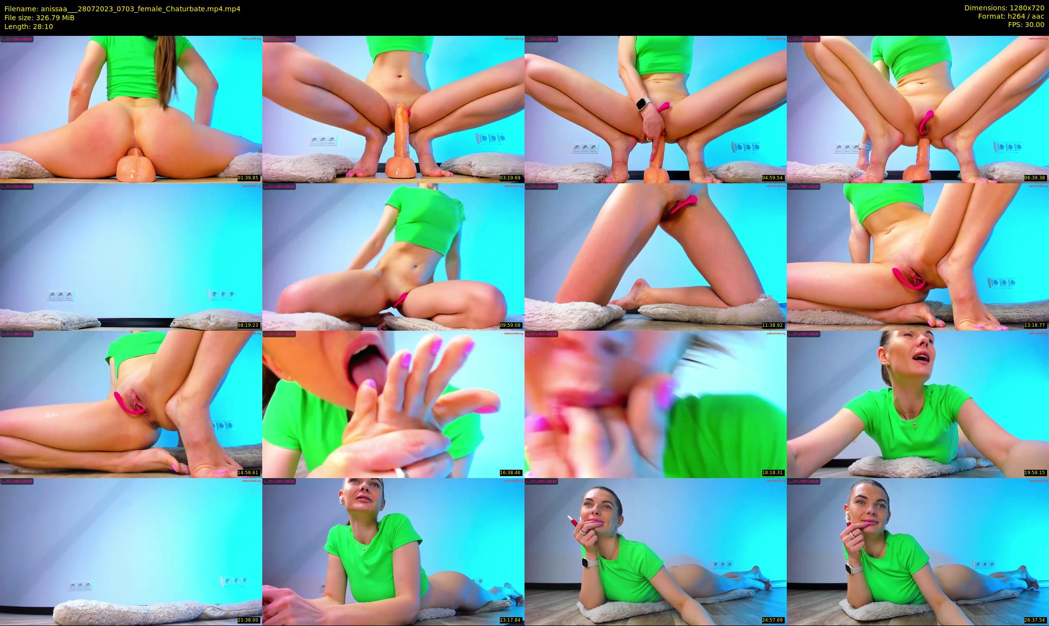 anissaa__ — 29 minute Chaturbate female cam show recording, 720p, Jul 28, 2023