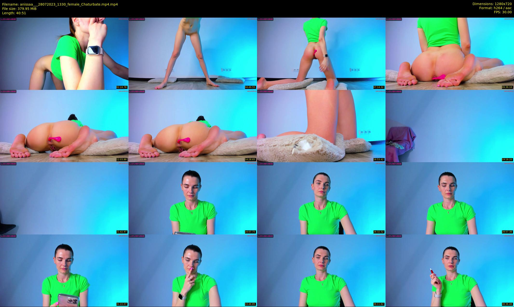 anissaa__ — 41 minute Chaturbate female cam show recording, 720p, Jul 28, 2023