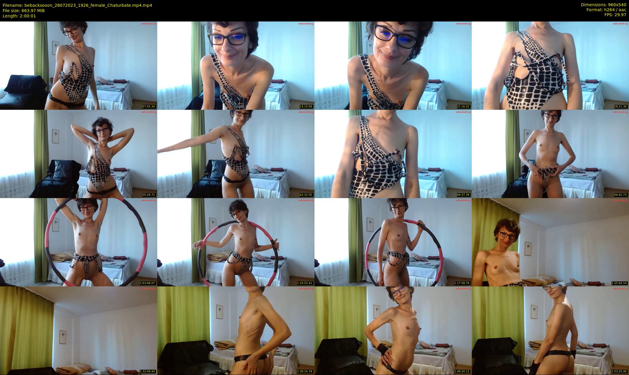 bebacksooon — 121 minute Chaturbate female cam show recording, 480p, Jul 28, 2023