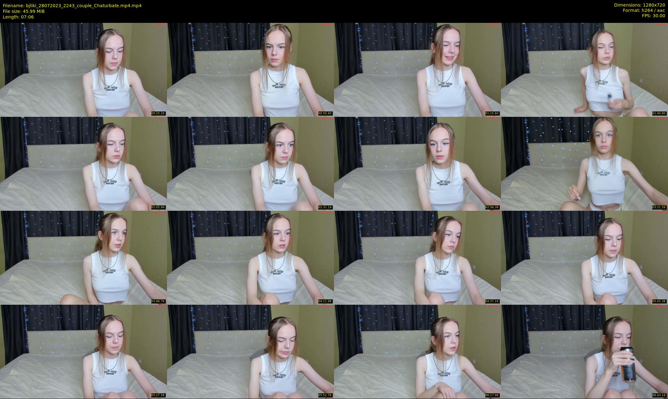 bjliki — 8 minute Chaturbate couple cam show recording, 720p, Jul 28, 2023