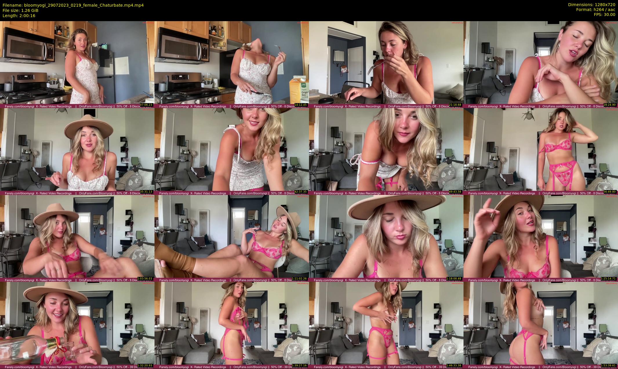 bloomyogi — 121 minute Chaturbate female cam show recording, 720p, Jul 29, 2023