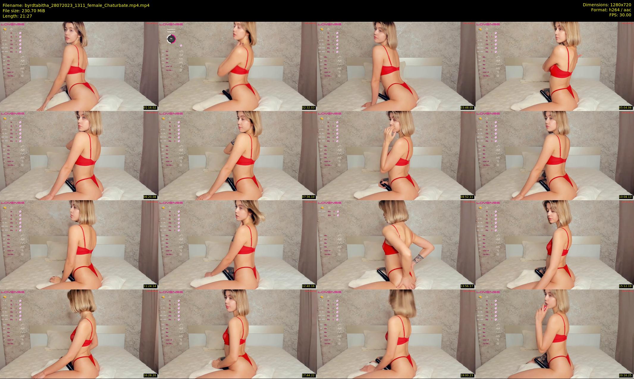 byrdtabitha — 22 minute Chaturbate female cam show recording, 720p, Jul 28, 2023