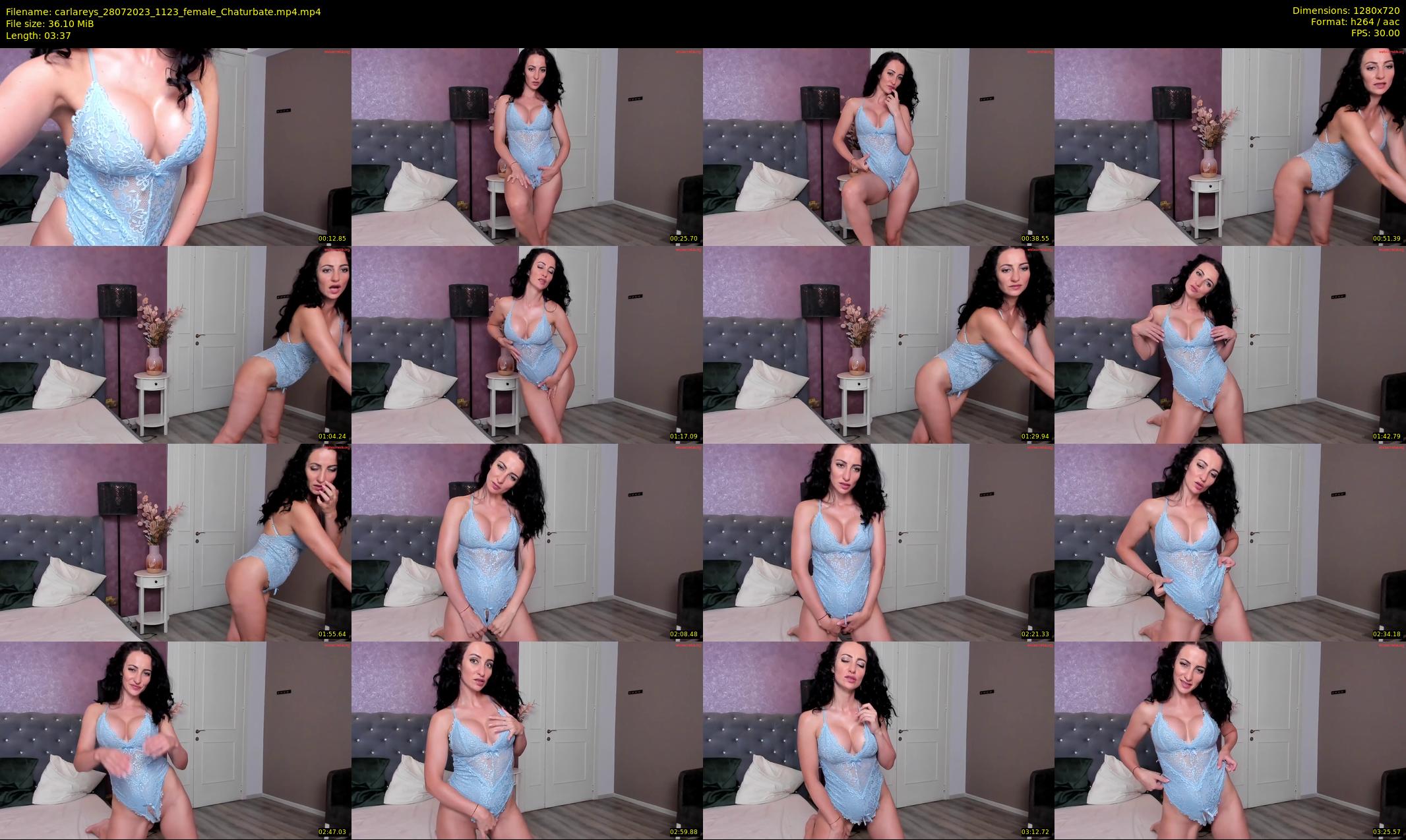 carlareys — 4 minute Chaturbate female cam show recording, 720p, Jul 28, 2023