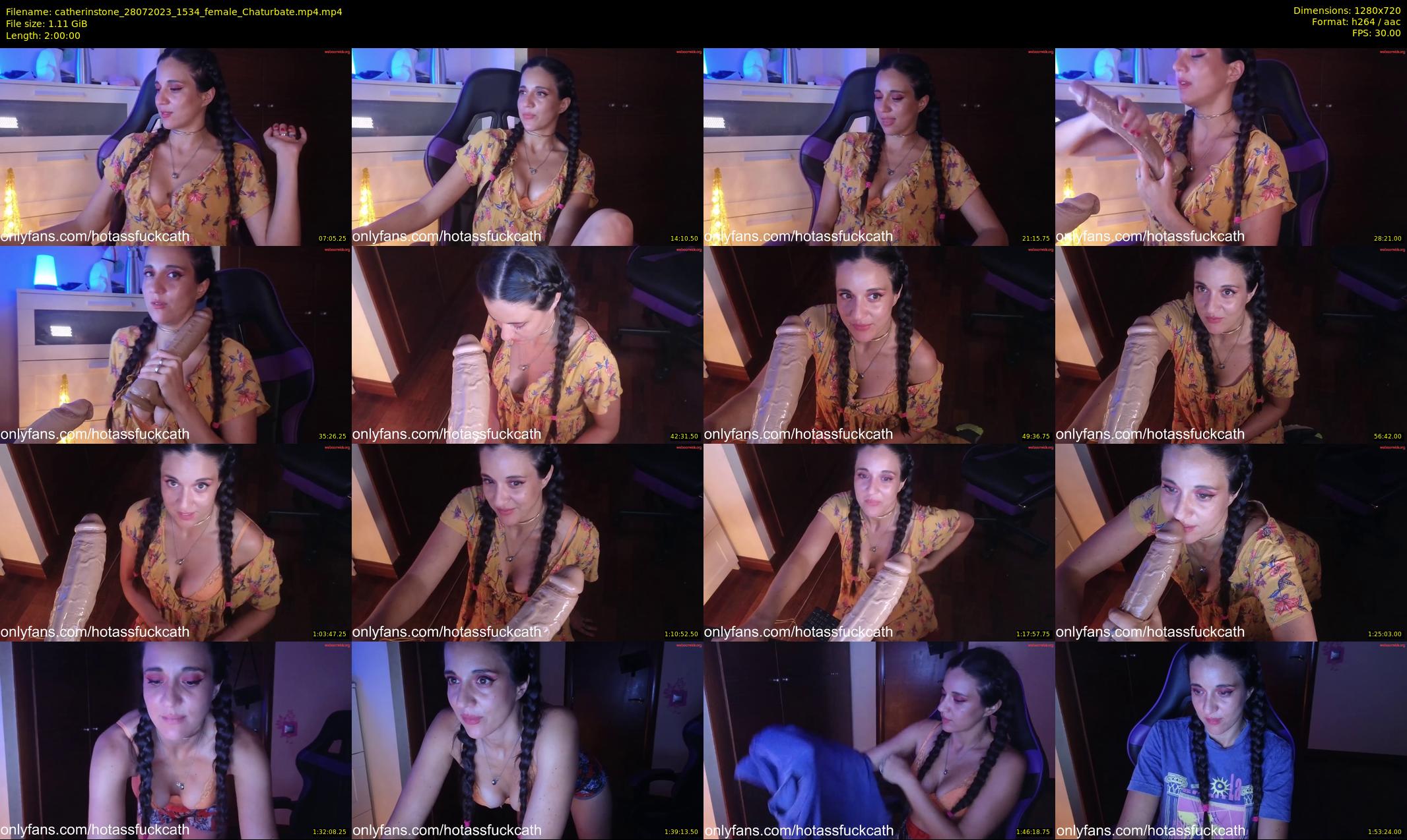 catherinstone — 120 minute Chaturbate female cam show recording, 720p, Jul 28, 2023