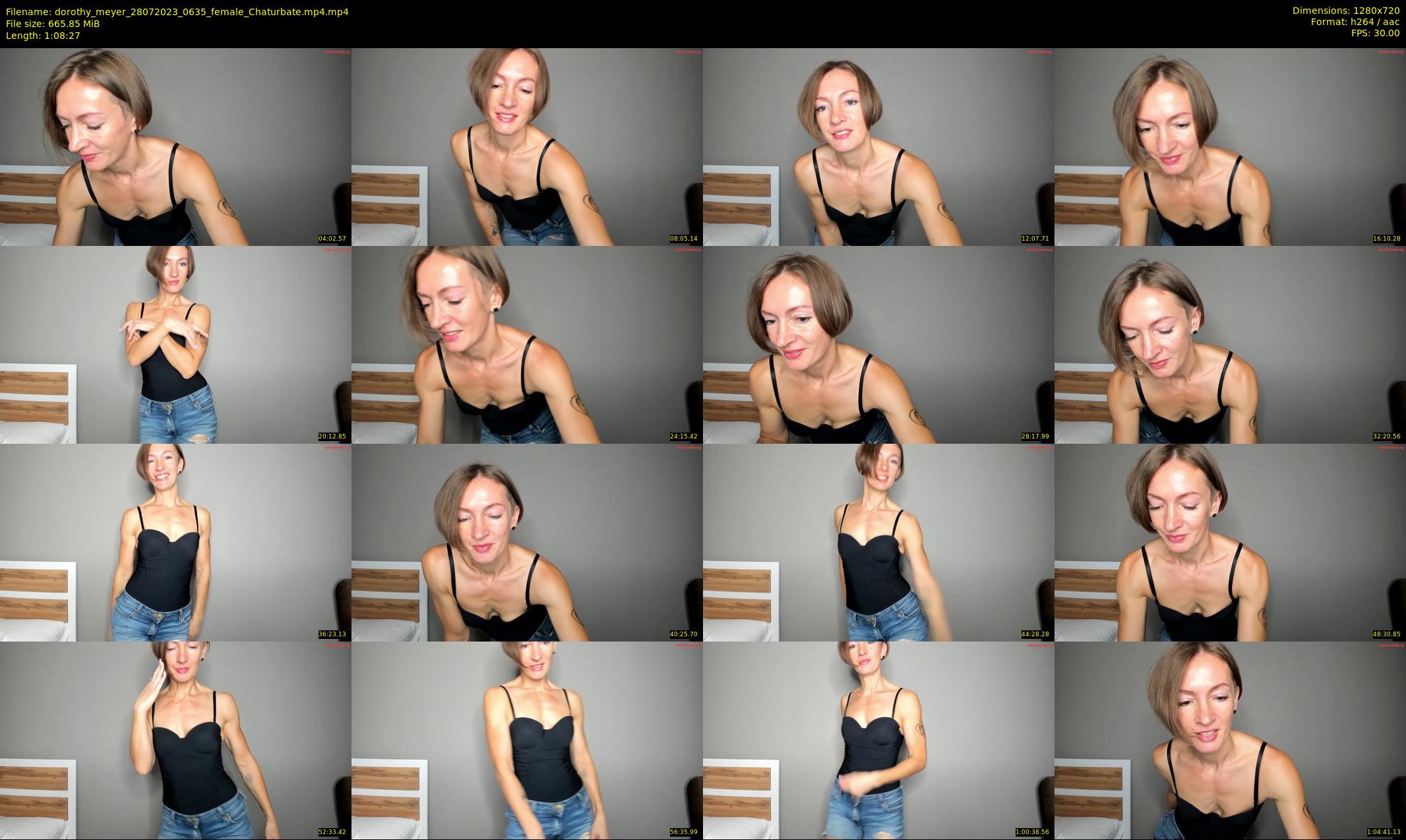 dorothy_meyer — 69 minute Chaturbate female cam show recording, 720p, Jul 28, 2023