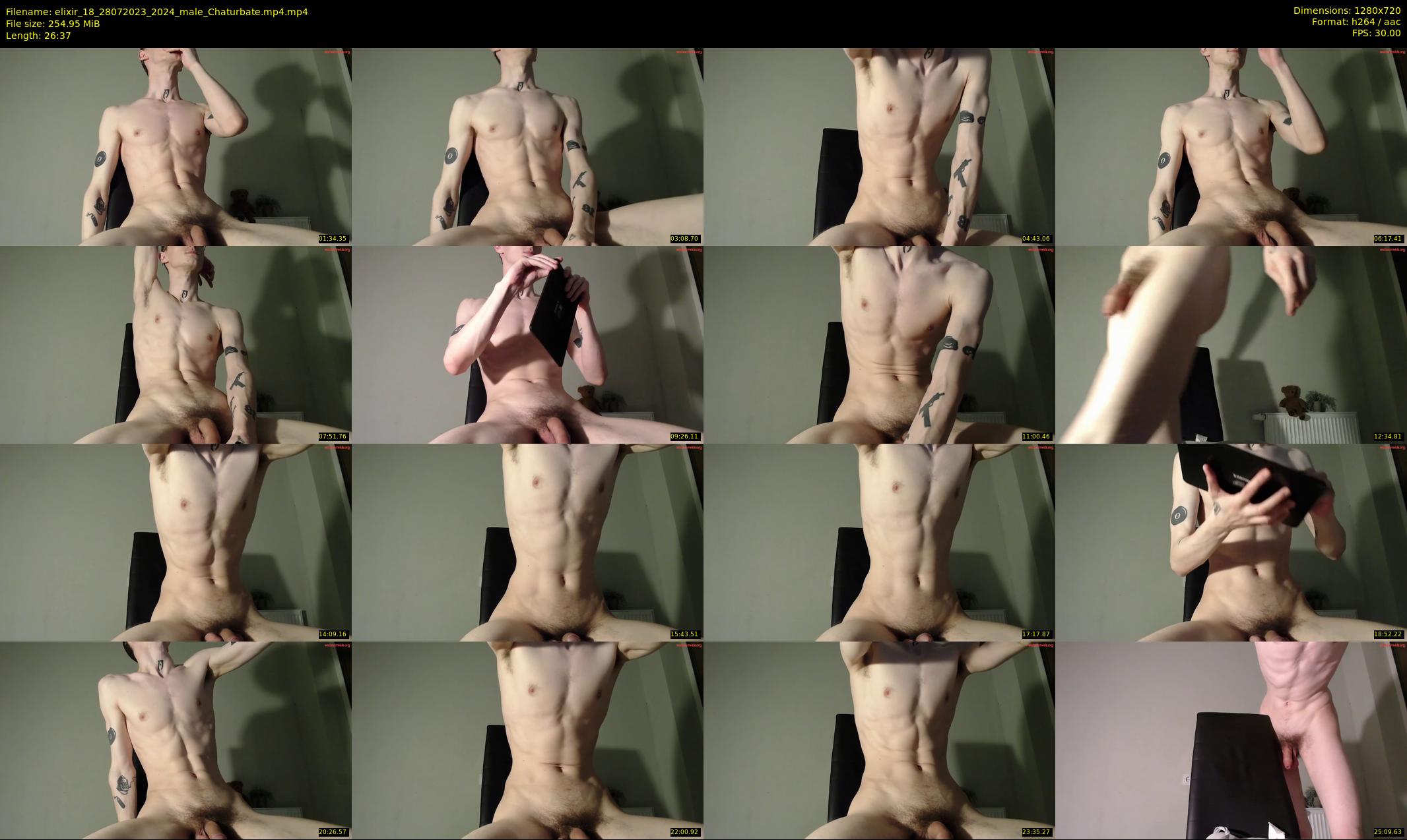 elixir_18 — 27 minute Chaturbate male cam show recording, 720p, Jul 28, 2023