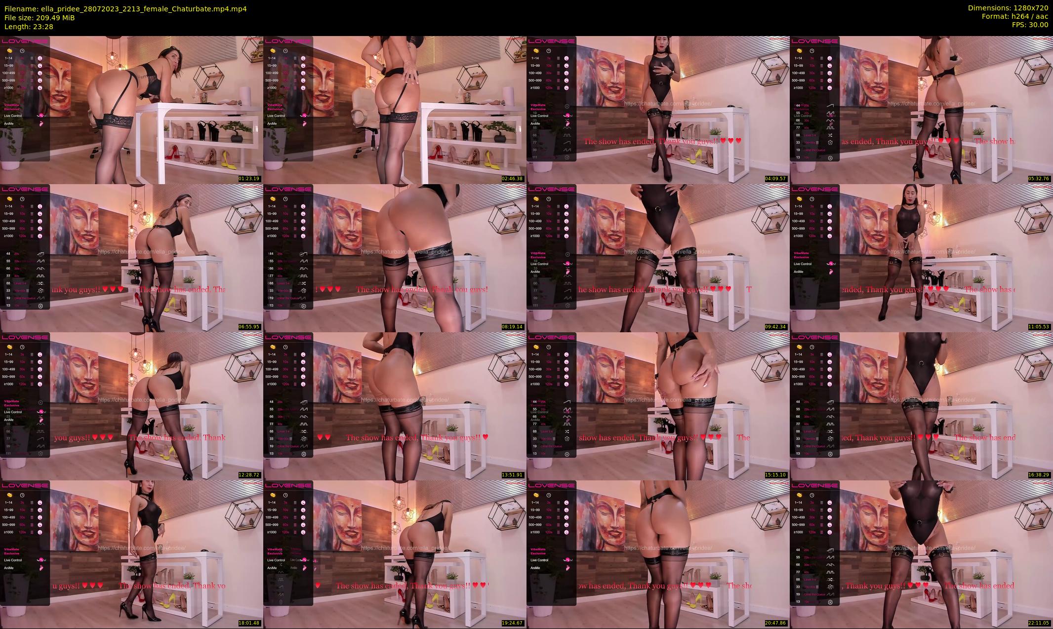 ella_pridee — 24 minute Chaturbate female cam show recording, 720p, Jul 28, 2023