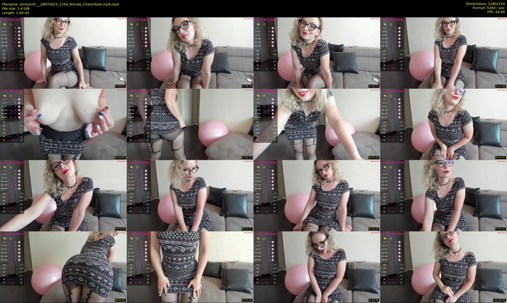emilymilf__ — 65 minute Chaturbate female cam show recording, 720p, Jul 28, 2023