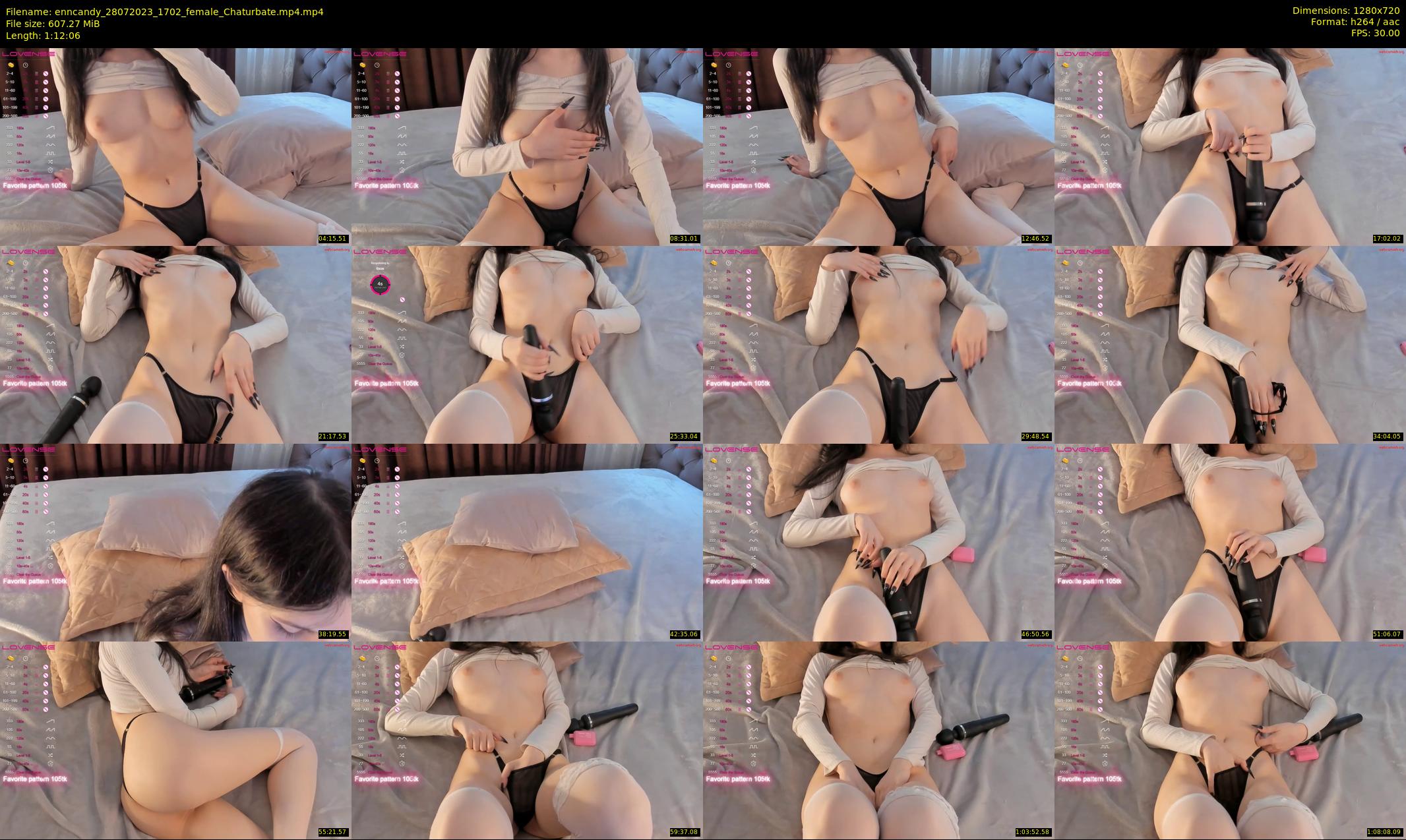 enncandy — 73 minute Chaturbate female cam show recording, 720p, Jul 28, 2023