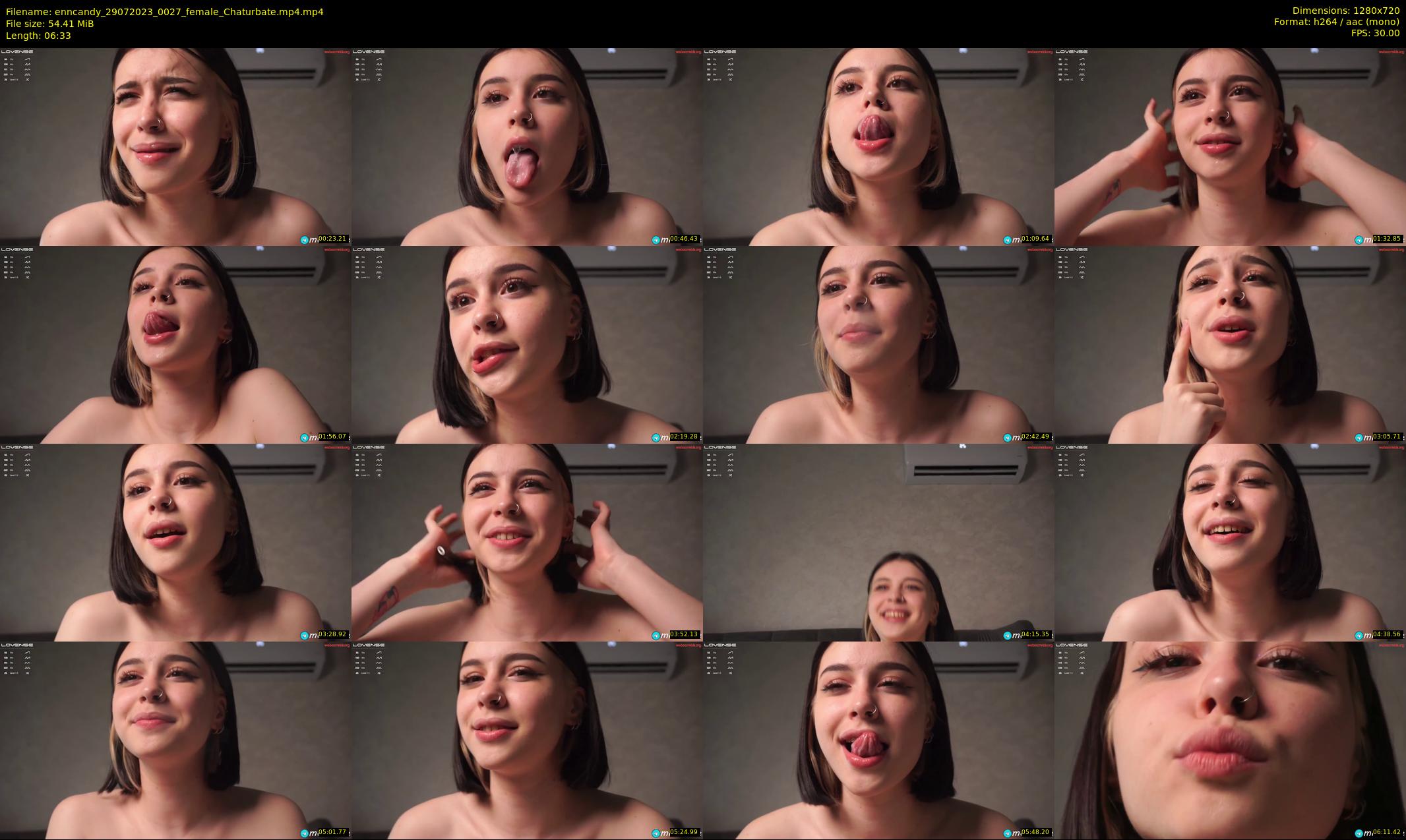 enncandy — 7 minute Chaturbate female cam show recording, 720p, Jul 29, 2023