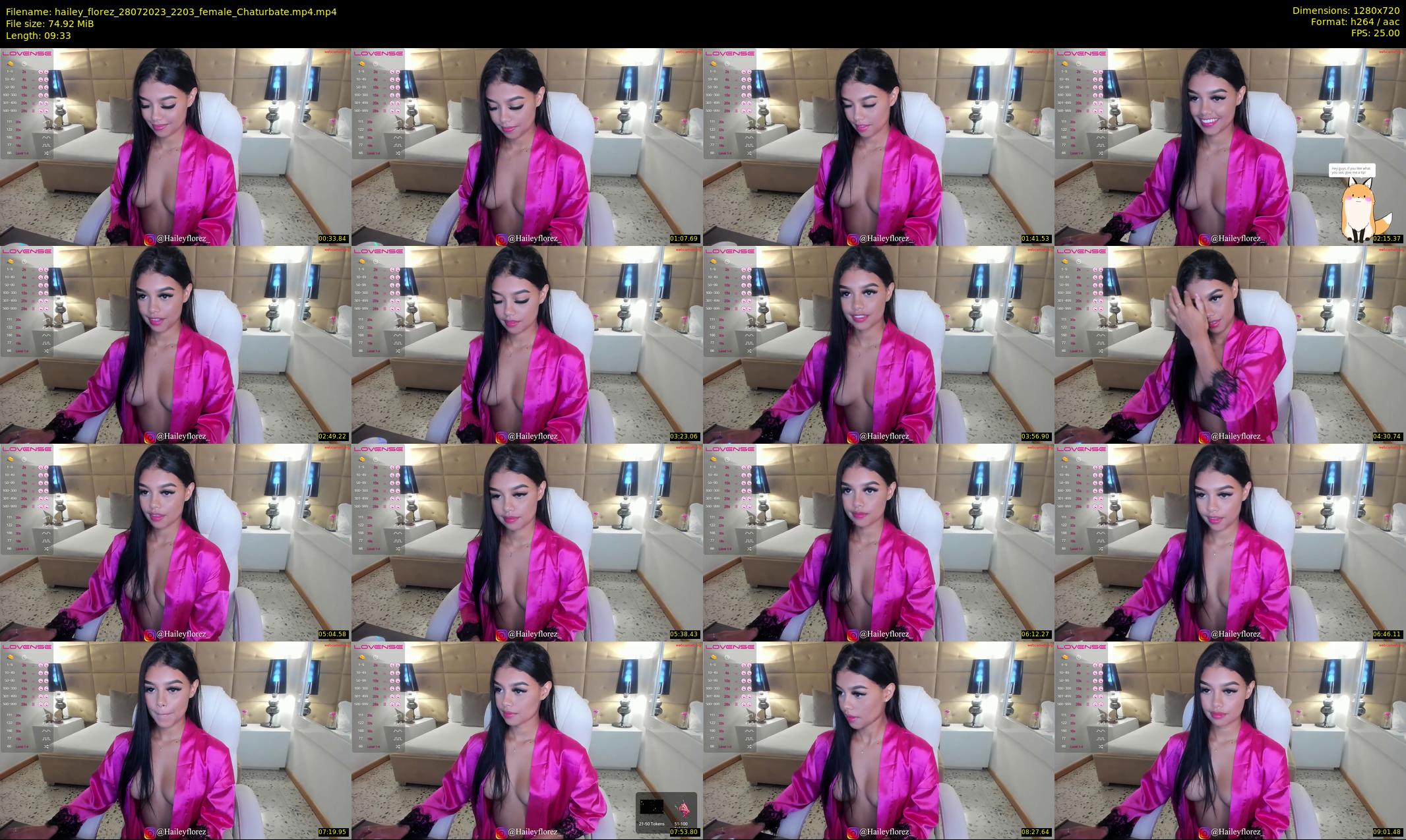 hailey_florez — 10 minute Chaturbate female cam show recording, 720p, Jul 28, 2023