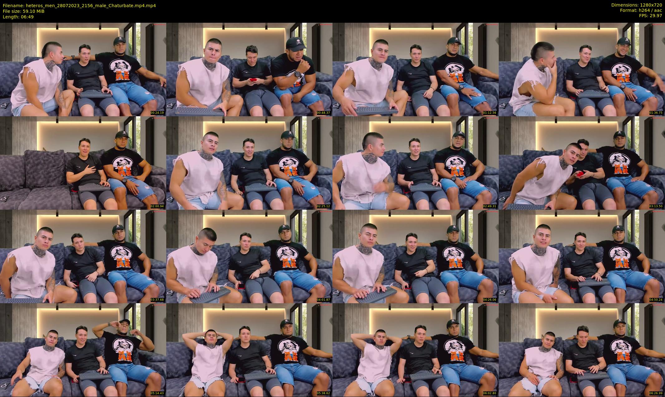 heteros_men — 7 minute Chaturbate male cam show recording, 720p, Jul 28, 2023