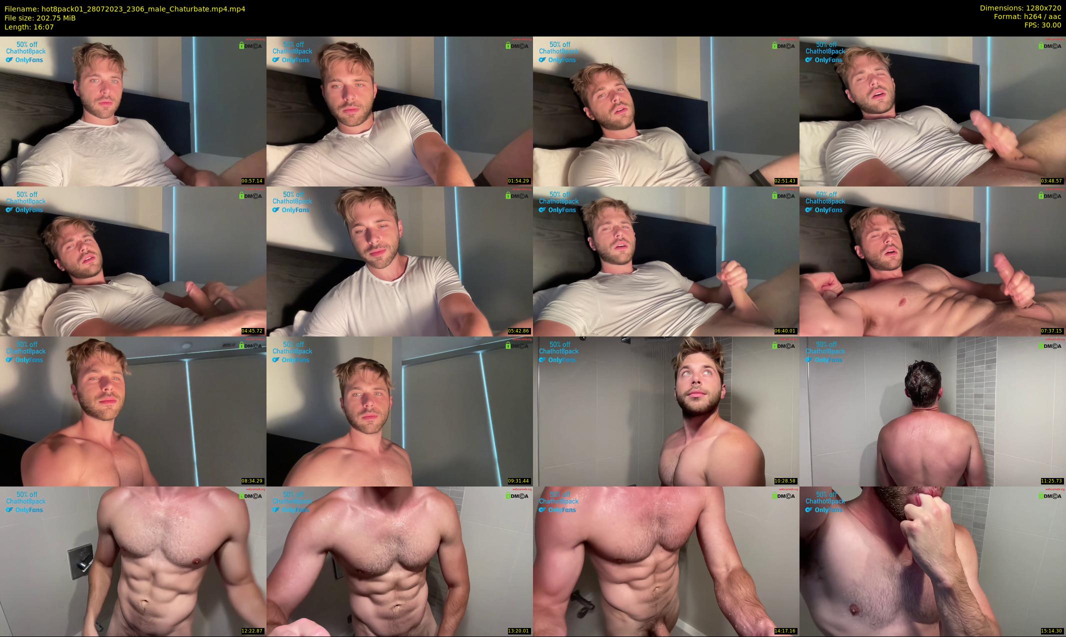 hot8pack01 — 17 minute Chaturbate male cam show recording, 720p, Jul 28, 2023