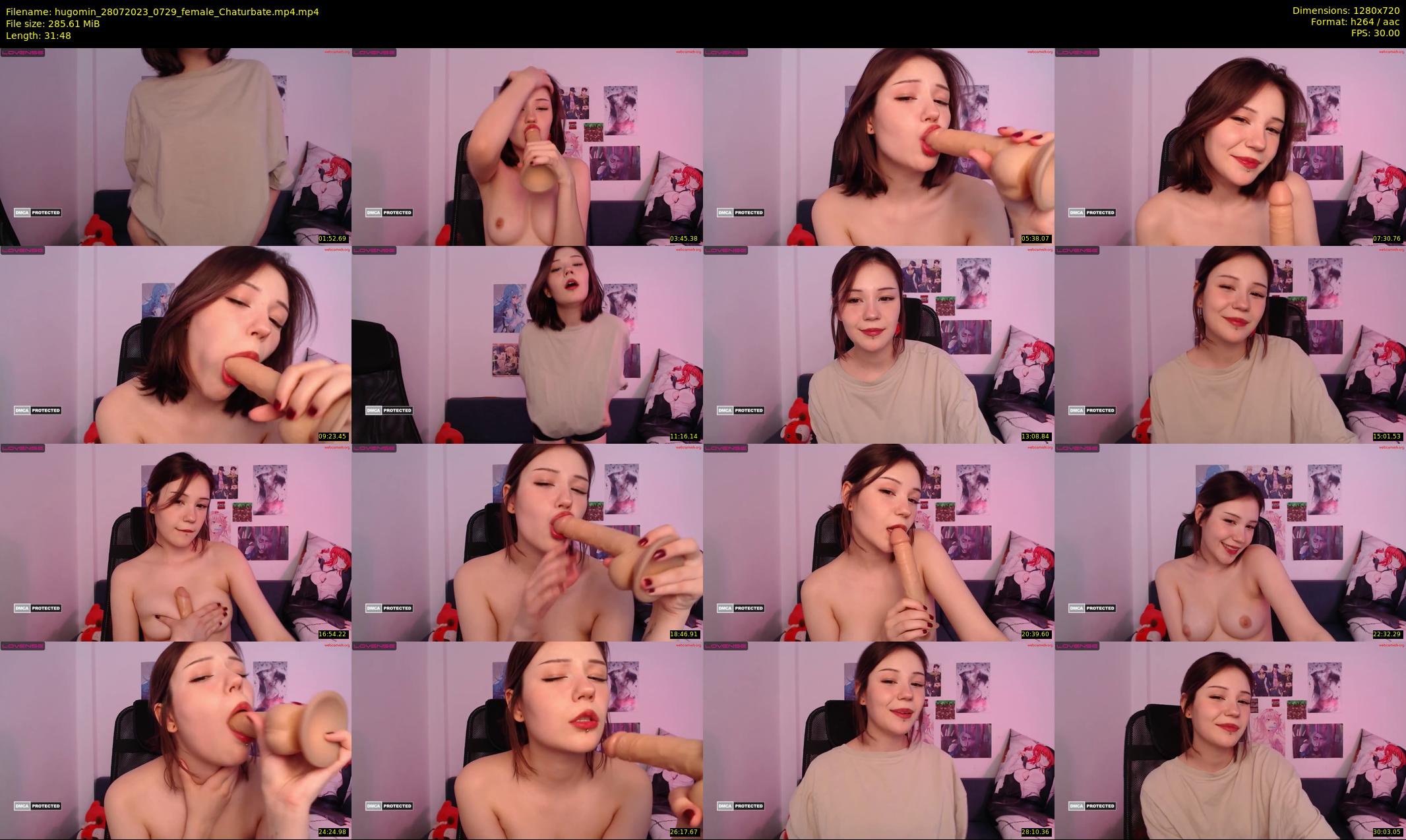 hugomin — 32 minute Chaturbate female cam show recording, 720p, Jul 28, 2023